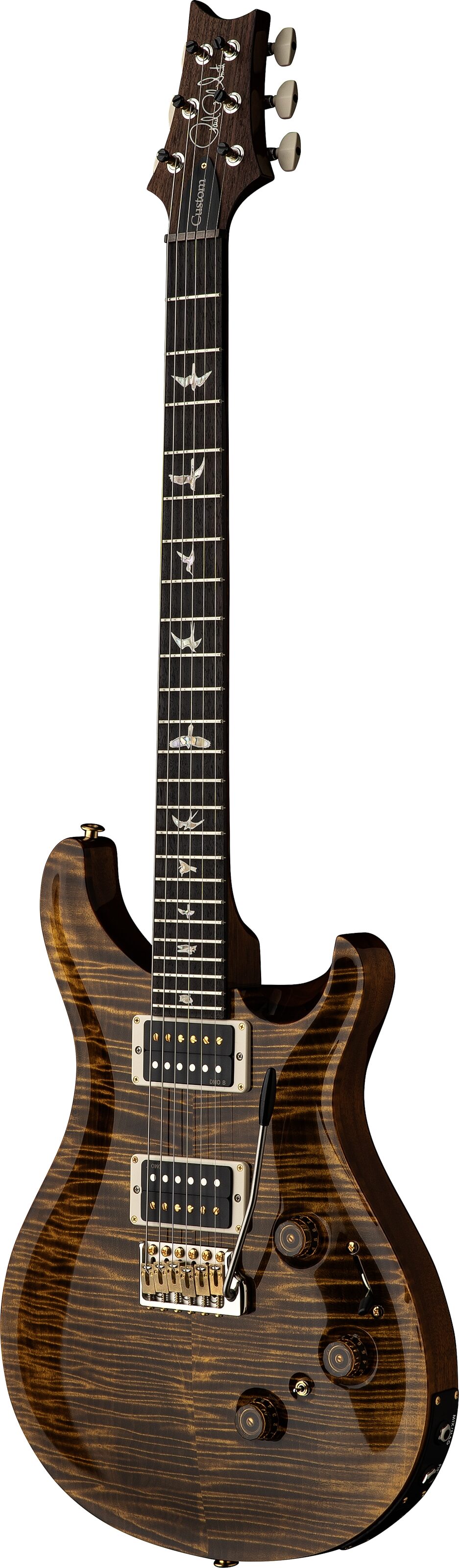 PRS Paul Reed Smith Custom 24 Piezo 10-Top Electric Guitar (with Case) 2 PRS Paul Reed Smith Custom 24 Piezo 10-Top Electric Guitar (with Case)