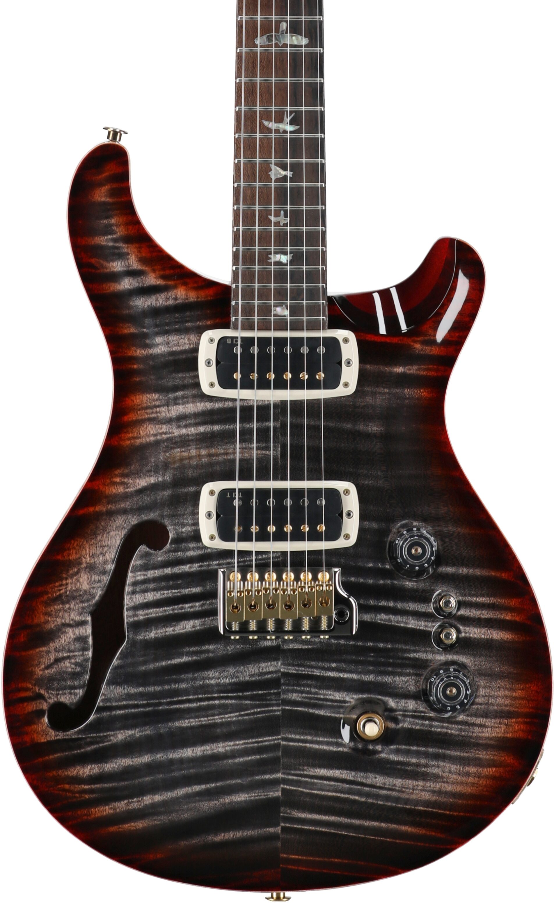 PRS Paul Reed Smith 40th Anniversary Custom 24-08 Semi-Hollow Limited Edition Electric Guitar 1 PRS Paul Reed Smith 40th Anniversary Custom 24-08 Semi-Hollow Limited Edition Electric Guitar