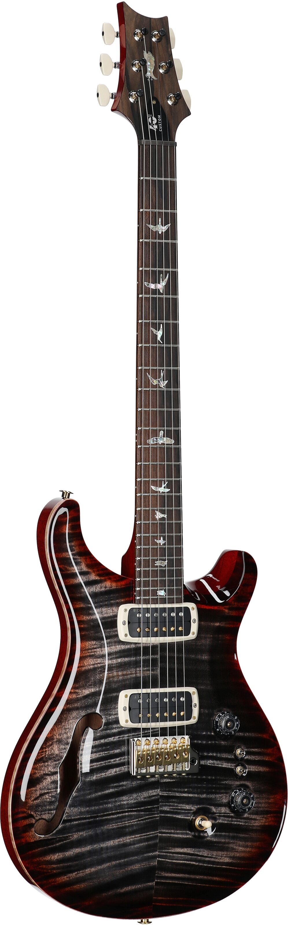 PRS Paul Reed Smith 40th Anniversary Custom 24-08 Semi-Hollow Limited Edition Electric Guitar 6 PRS Paul Reed Smith 40th Anniversary Custom 24-08 Semi-Hollow Limited Edition Electric Guitar