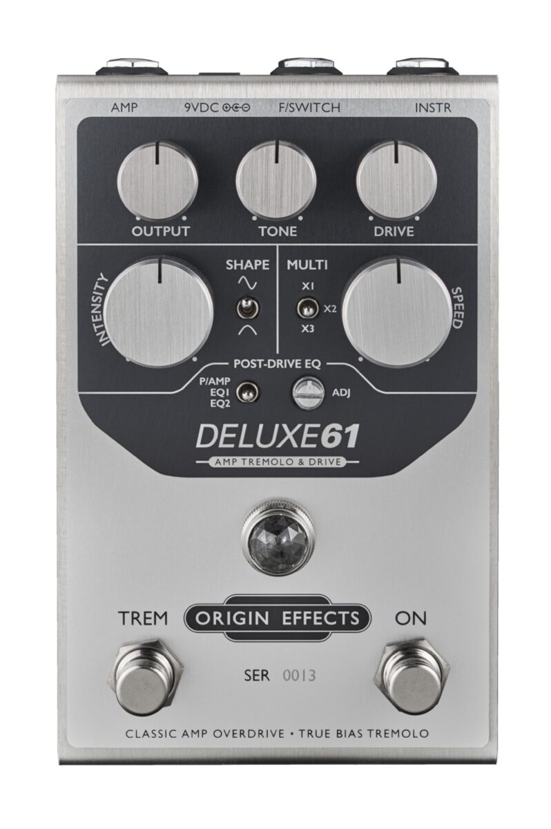 Origin DELUXE61 Amp Tremolo and Drive Pedal 1 Origin DELUXE61 Amp Tremolo and Drive Pedal