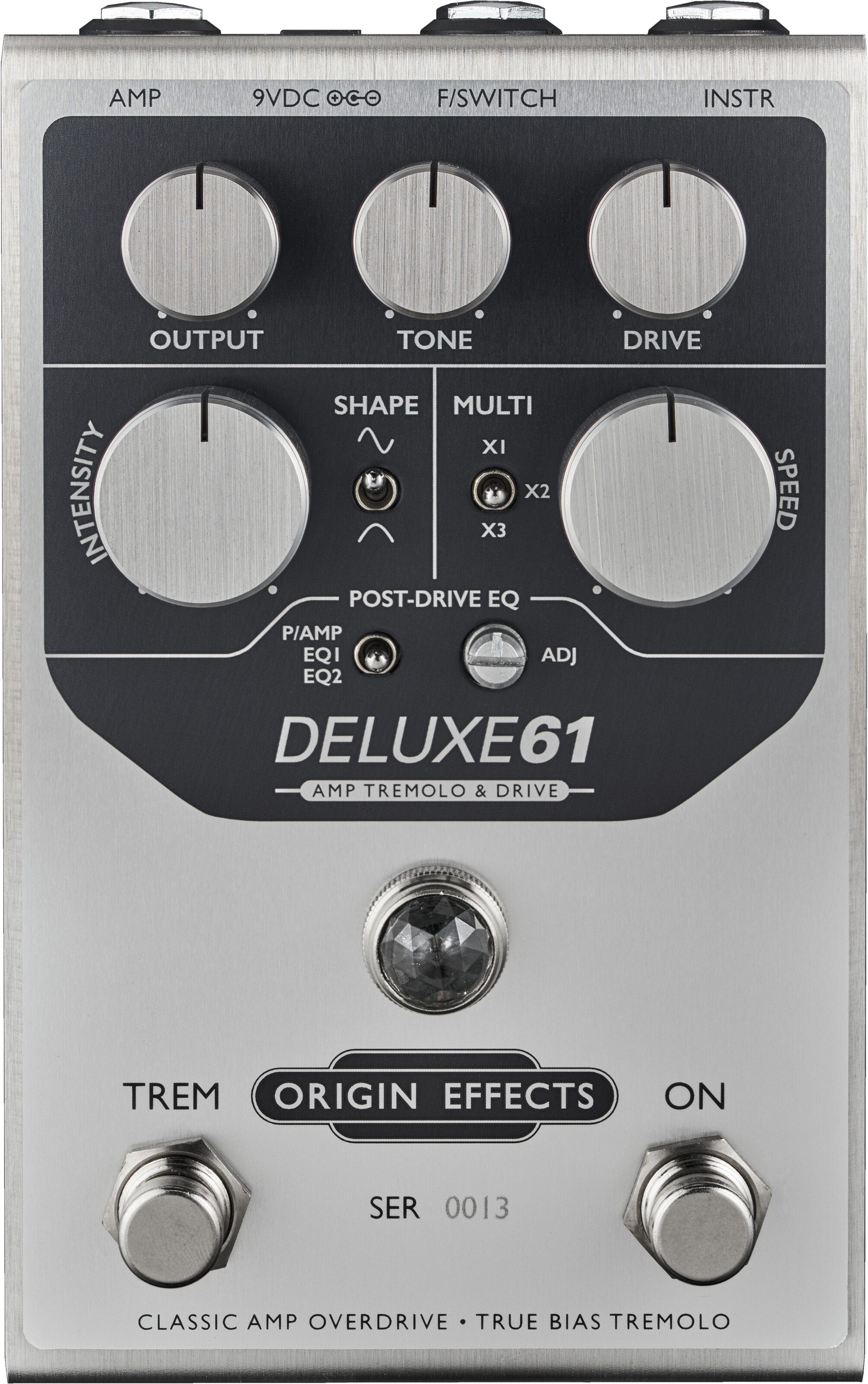 Origin DELUXE61 Amp Tremolo and Drive Pedal 4 Origin DELUXE61 Amp Tremolo and Drive Pedal