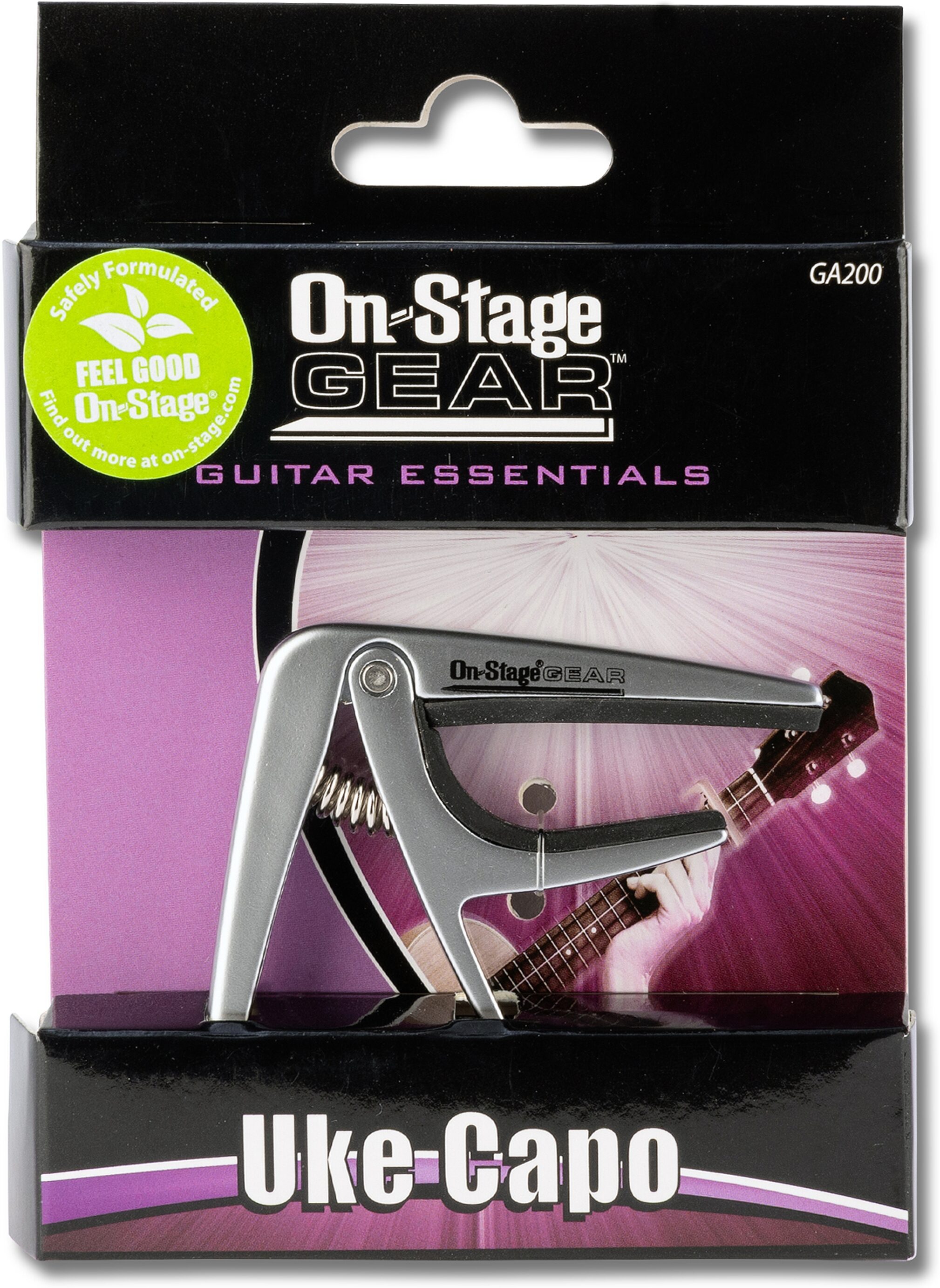 On-Stage GA-200 Ukulele Capo 3 On-Stage GA-200 Ukulele Capo