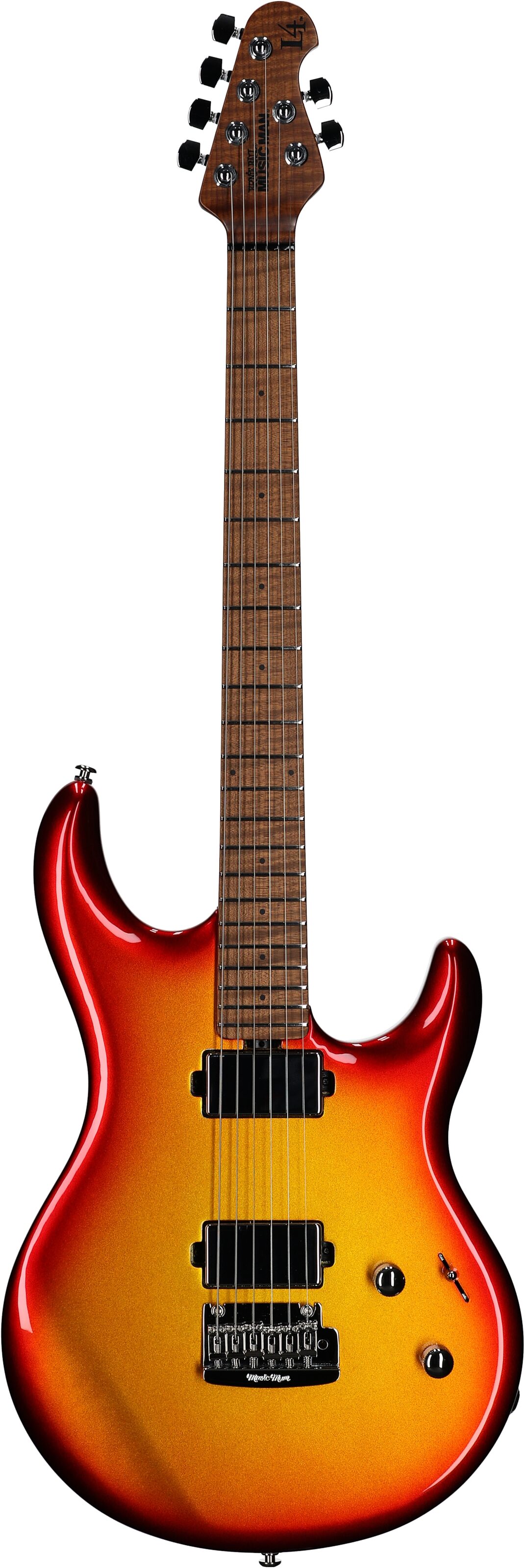 Ernie Ball Music Man Luke 4 HH Electric Guitar, Roasted Maple Fingerboard (with Case) 2 Ernie Ball Music Man Luke 4 HH Electric Guitar, Roasted Maple Fingerboard (with Case)