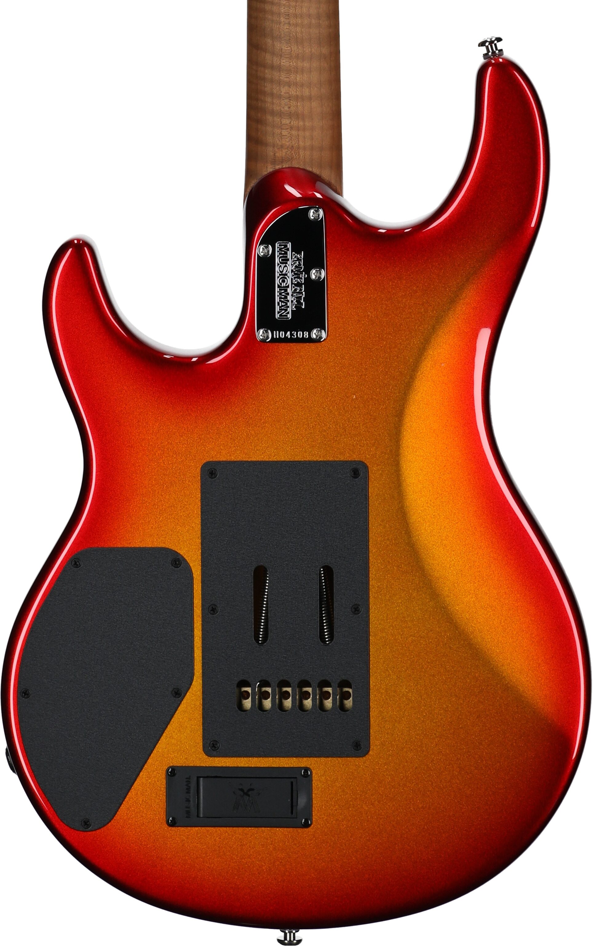 Ernie Ball Music Man Luke 4 HH Electric Guitar, Roasted Maple Fingerboard (with Case) 7 Ernie Ball Music Man Luke 4 HH Electric Guitar, Roasted Maple Fingerboard (with Case)
