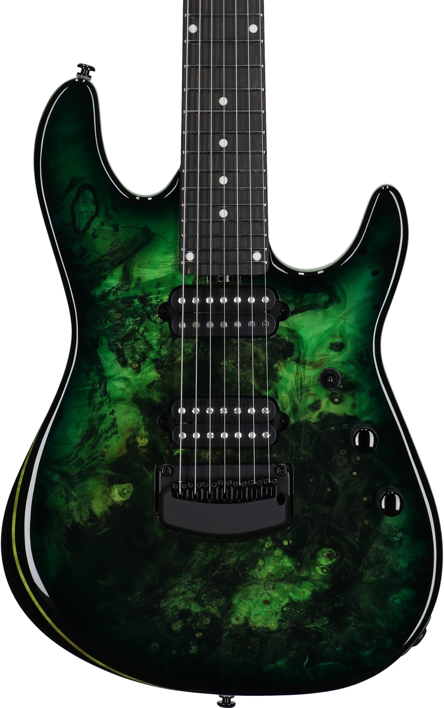 Ernie Ball Music Man Jason Richardson Cutlass HT Electric Guitar, 7-String (with Gig Bag)