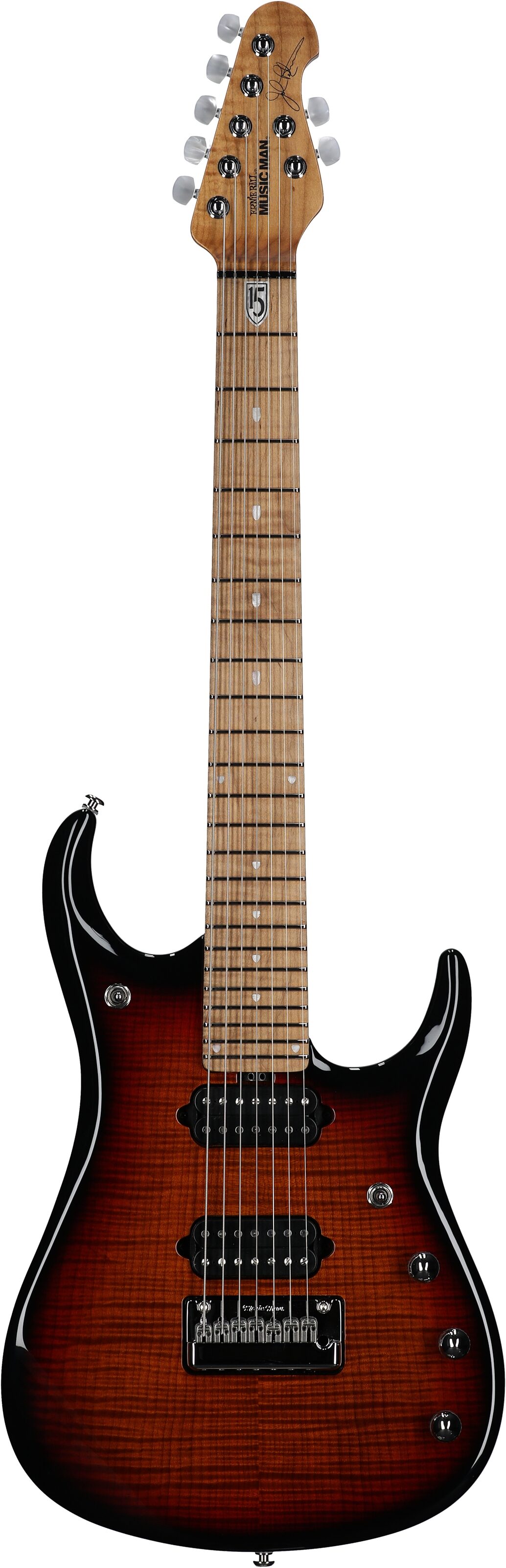 Ernie Ball Music Man John Petrucci JP15 7 Electric Guitar, 7-String (with Case) 2 Ernie Ball Music Man John Petrucci JP15 7 Electric Guitar, 7-String (with Case)