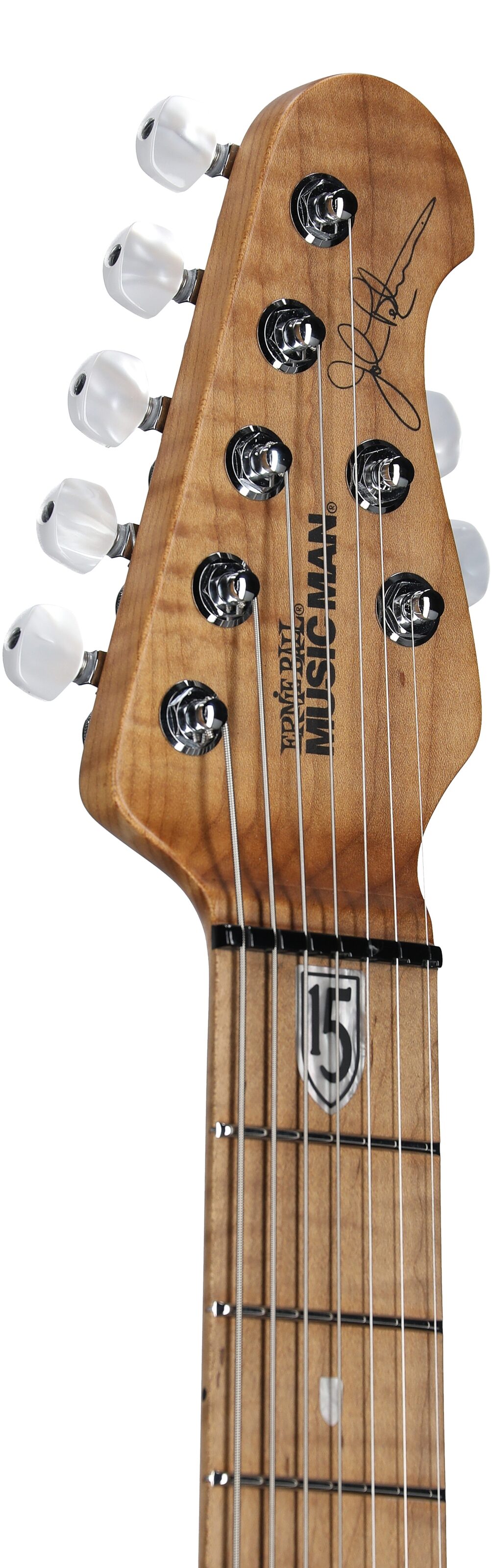 Ernie Ball Music Man John Petrucci JP15 7 Electric Guitar, 7-String (with Case) 5 Ernie Ball Music Man John Petrucci JP15 7 Electric Guitar, 7-String (with Case)