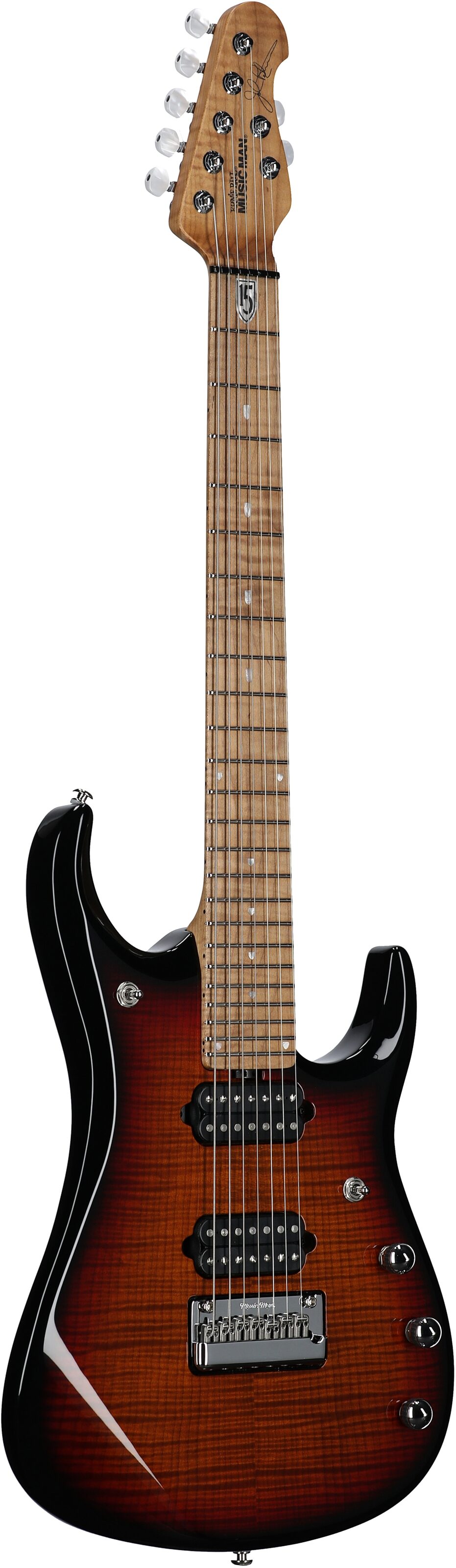 Ernie Ball Music Man John Petrucci JP15 7 Electric Guitar, 7-String (with Case) 6 Ernie Ball Music Man John Petrucci JP15 7 Electric Guitar, 7-String (with Case)
