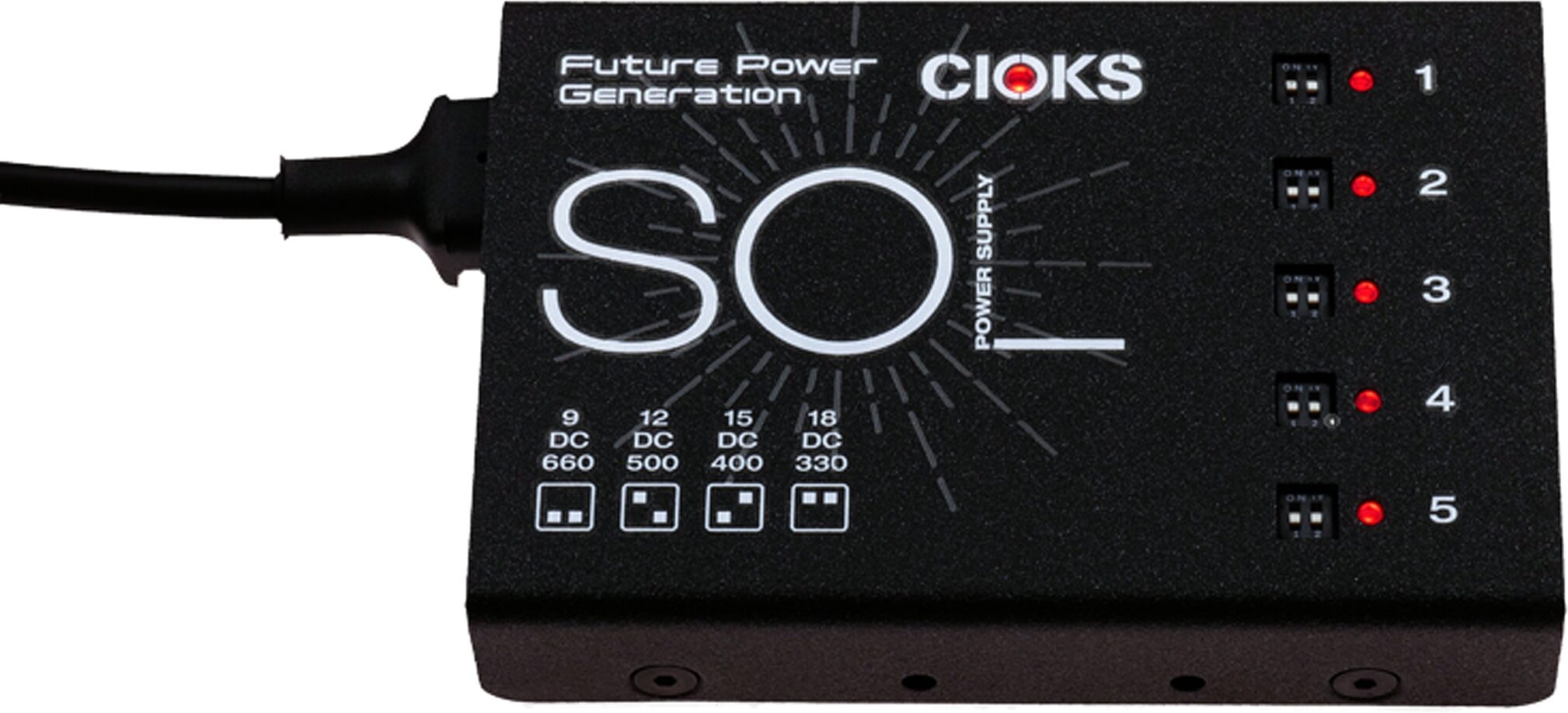 Cioks SOL Pedalboard Power Supply