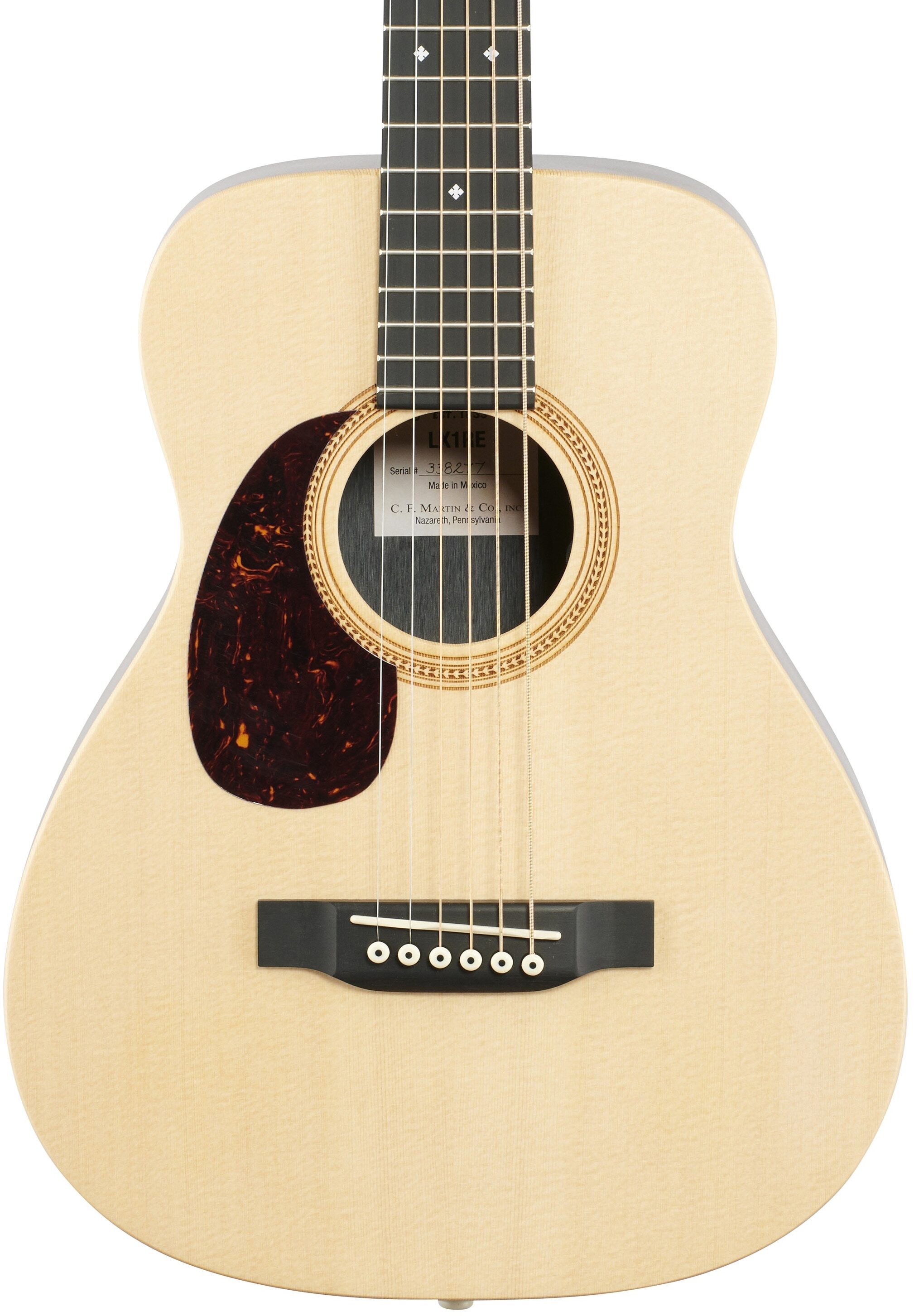 Martin LX1RE Little Martin Acoustic-Electric Guitar, Left-Handed (with Gig Bag) 5 Martin LX1RE Little Martin Acoustic-Electric Guitar, Left-Handed (with Gig Bag)