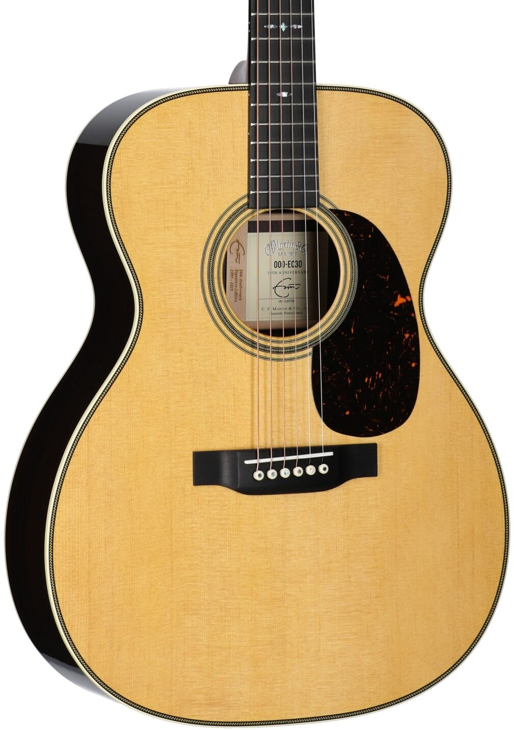 Martin 000-EC Eric Clapton 30th Anniversary Acoustic Guitar (with Case) 1 Martin 000-EC Eric Clapton 30th Anniversary Acoustic Guitar (with Case)
