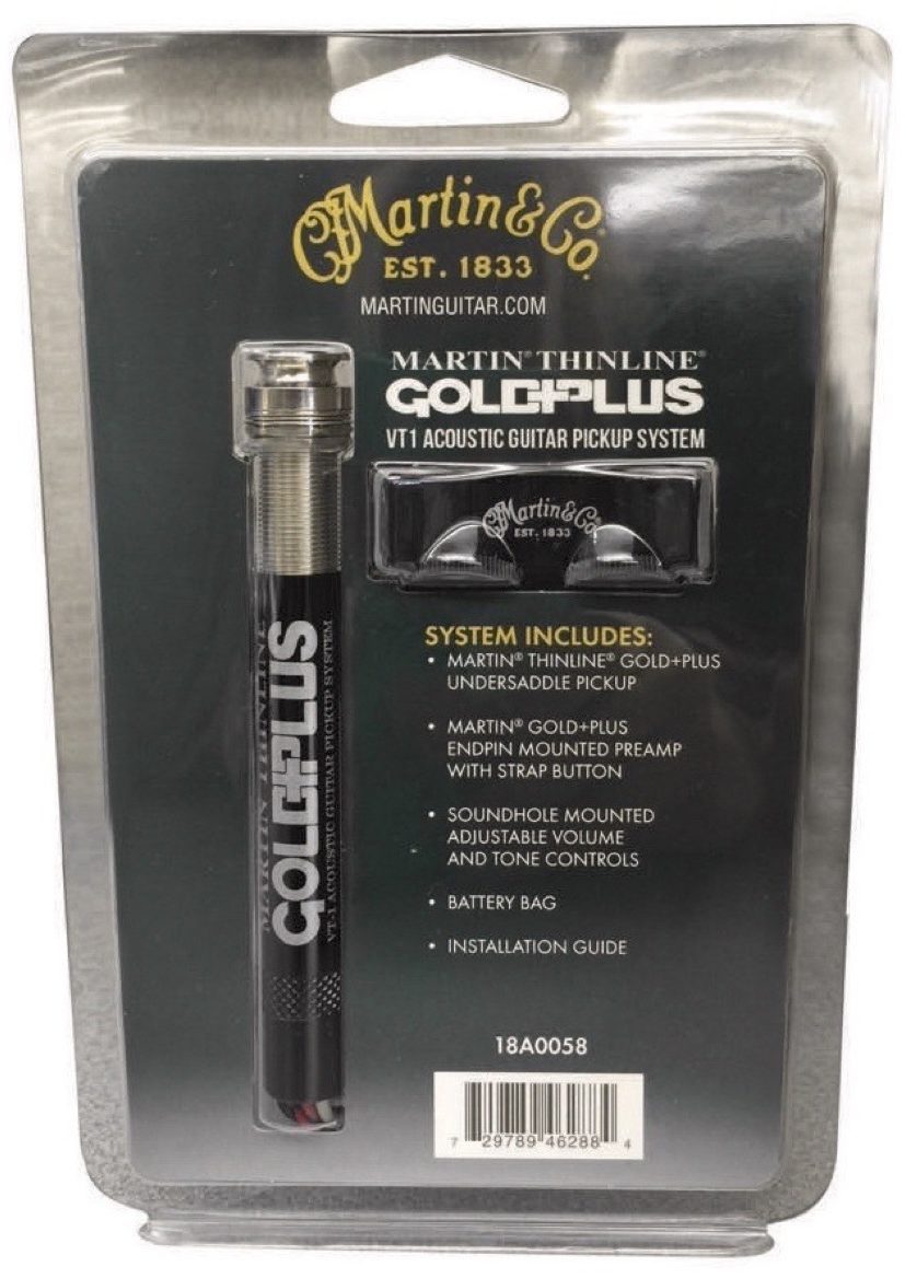 Martin 18A0058 Thinline Gold Plus VTI Acoustic Guitar Pickup 1 Martin 18A0058 Thinline Gold Plus VTI Acoustic Guitar Pickup