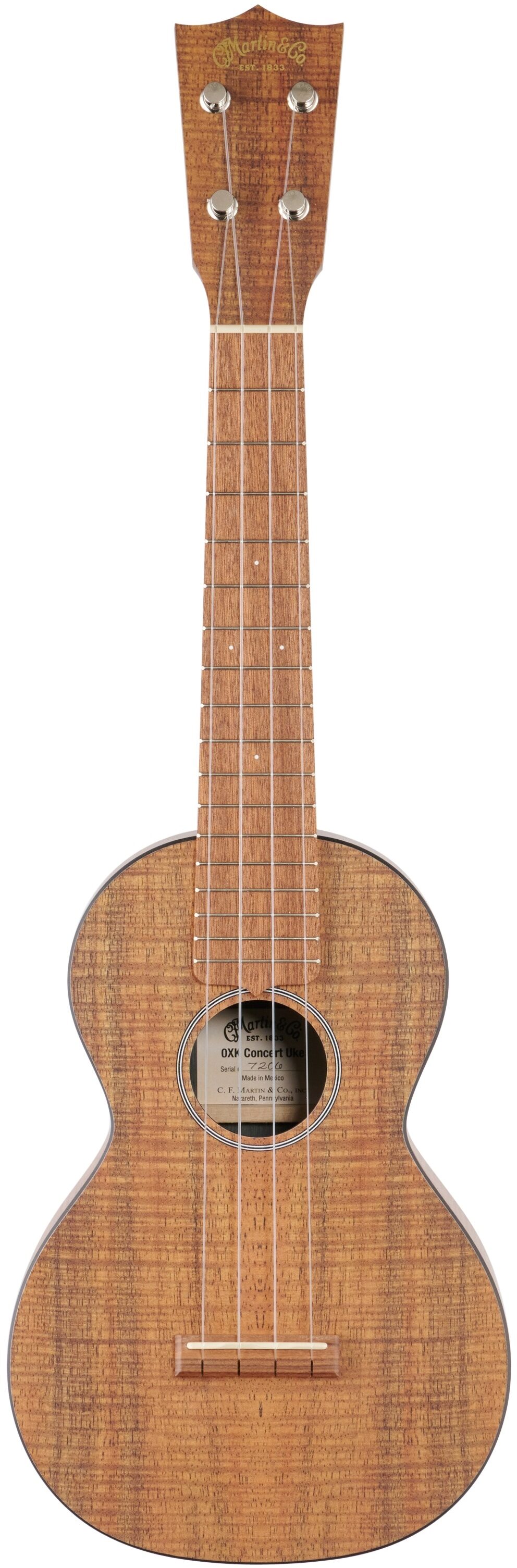 Martin 0XK HPL Koa Concert Ukulele (with Gig Bag)