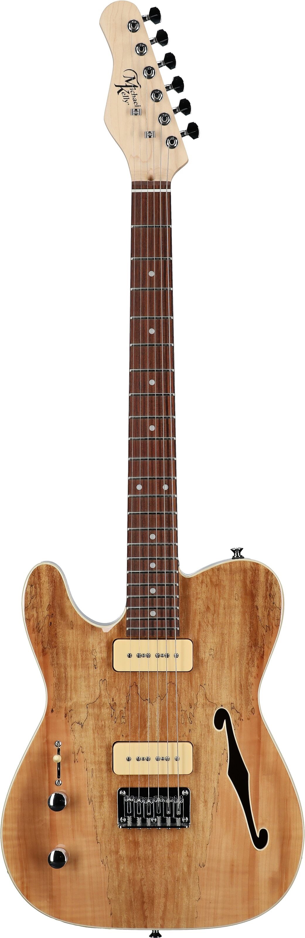 Michael Kelly 59 Thinline Electric Guitar, Left Handed 2 Michael Kelly 59 Thinline Electric Guitar, Left Handed