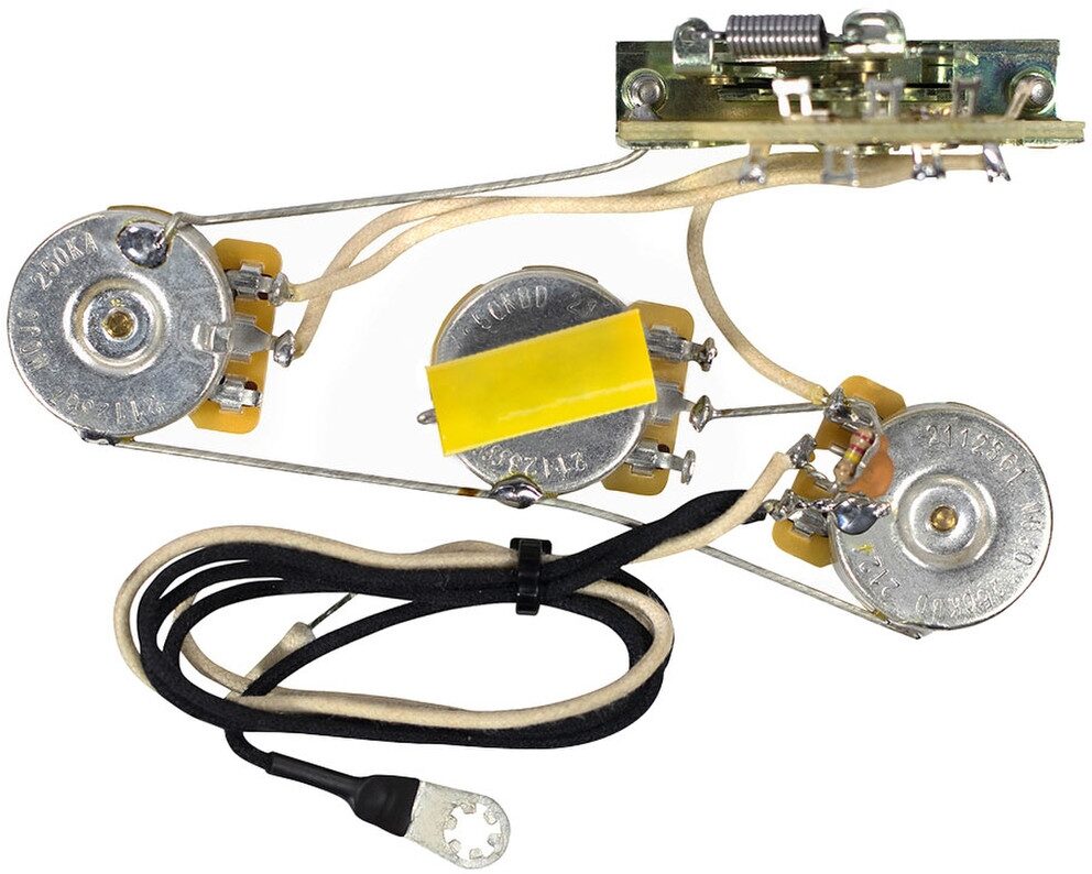 Mojotone Pre-Wired 5-Way Stratocaster Blender Harness 1 Mojotone Pre-Wired 5-Way Stratocaster Blender Harness