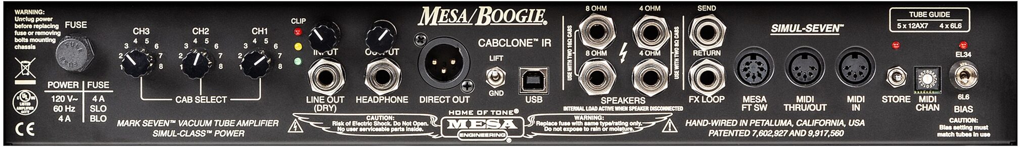 Mesa/Boogie Mark VII Rackmount Tube Amplifier (90 Watts) 2 Mesa/Boogie Mark VII Rackmount Tube Amplifier (90 Watts)