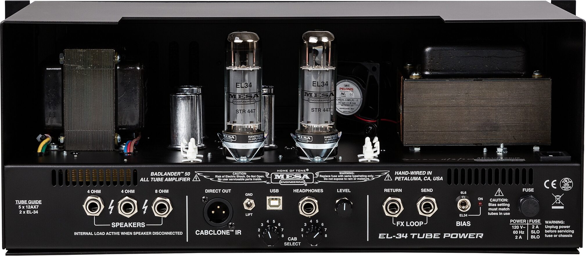 Mesa/Boogie Rectifier Badlander 50 Rackmount Guitar Amplifier Head (50 Watts) 2 Mesa/Boogie Rectifier Badlander 50 Rackmount Guitar Amplifier Head (50 Watts)