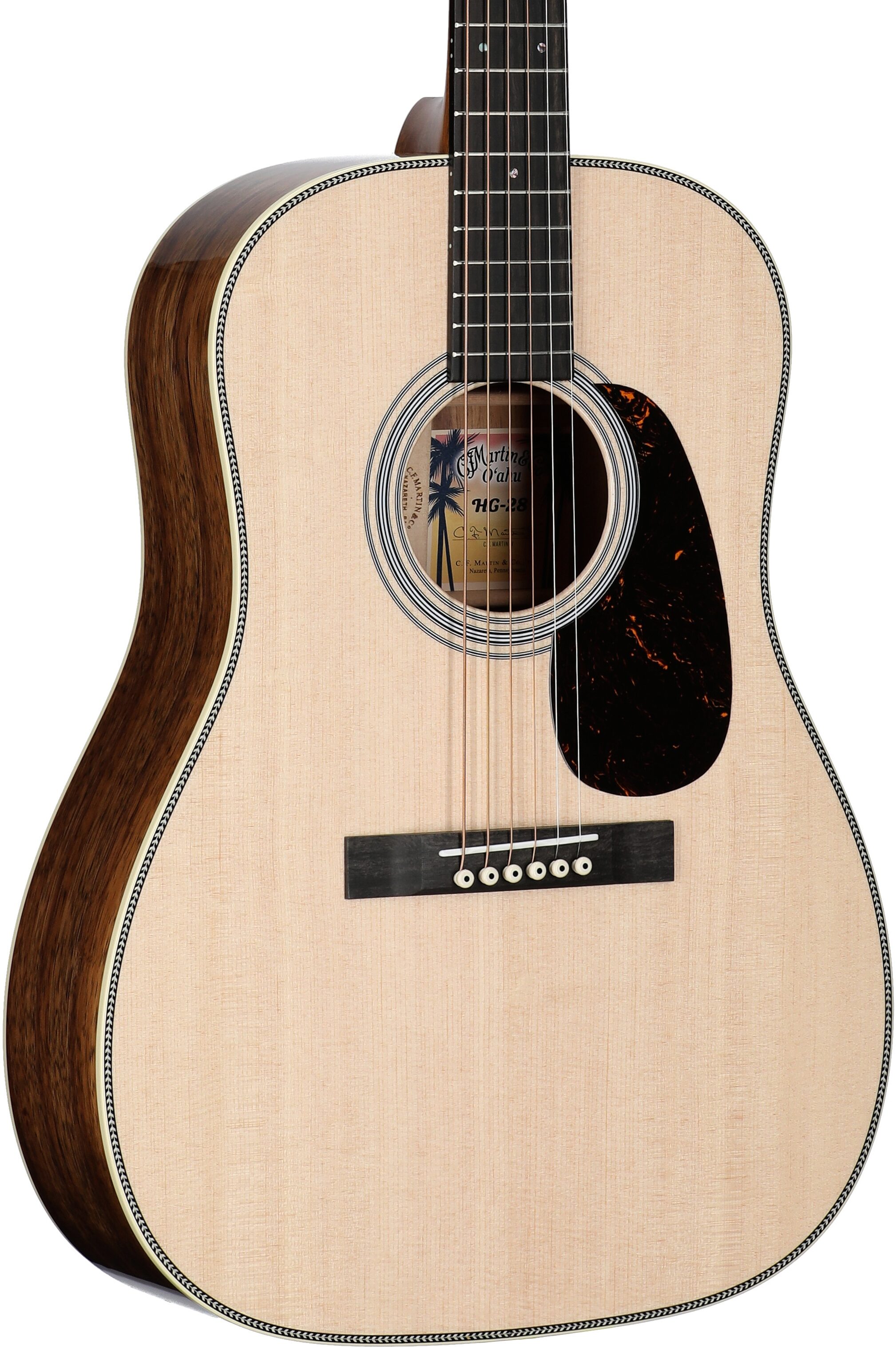 Martin O'ahu HG-28 Special Edition Acoustic Guitar (with Case) 1 Martin O'ahu HG-28 Special Edition Acoustic Guitar (with Case)