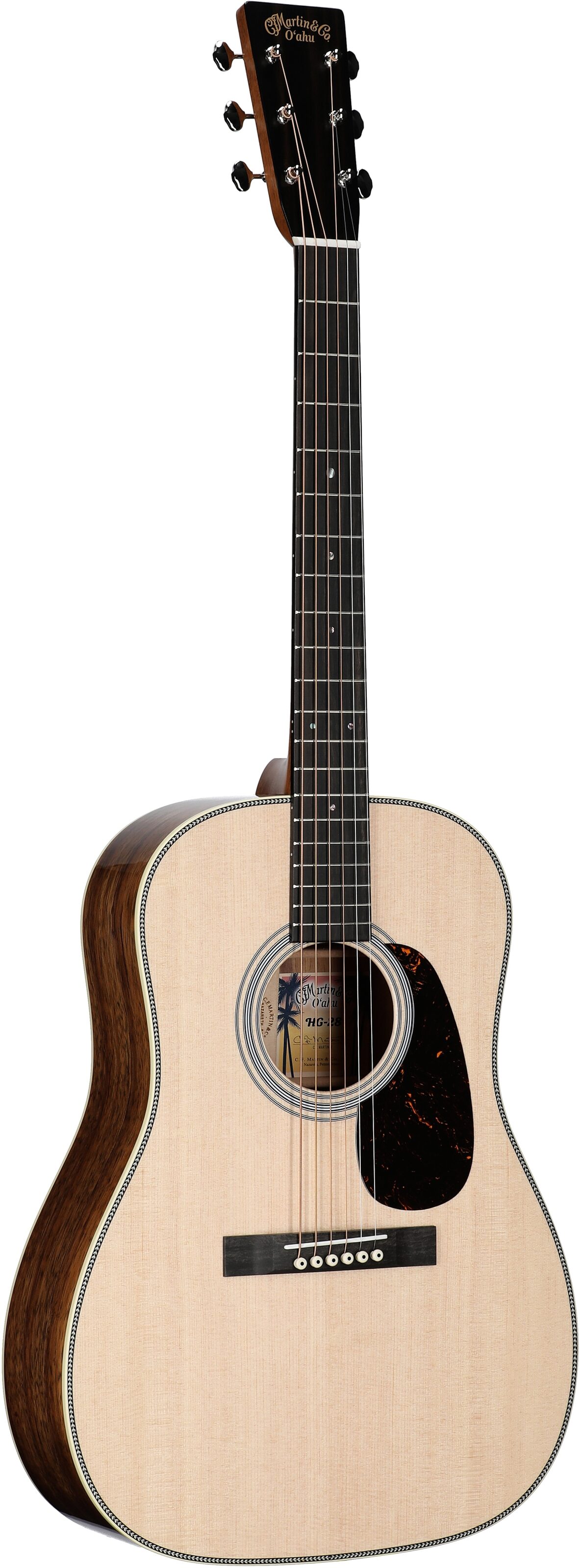 Martin O'ahu HG-28 Special Edition Acoustic Guitar (with Case) 6 Martin O'ahu HG-28 Special Edition Acoustic Guitar (with Case)