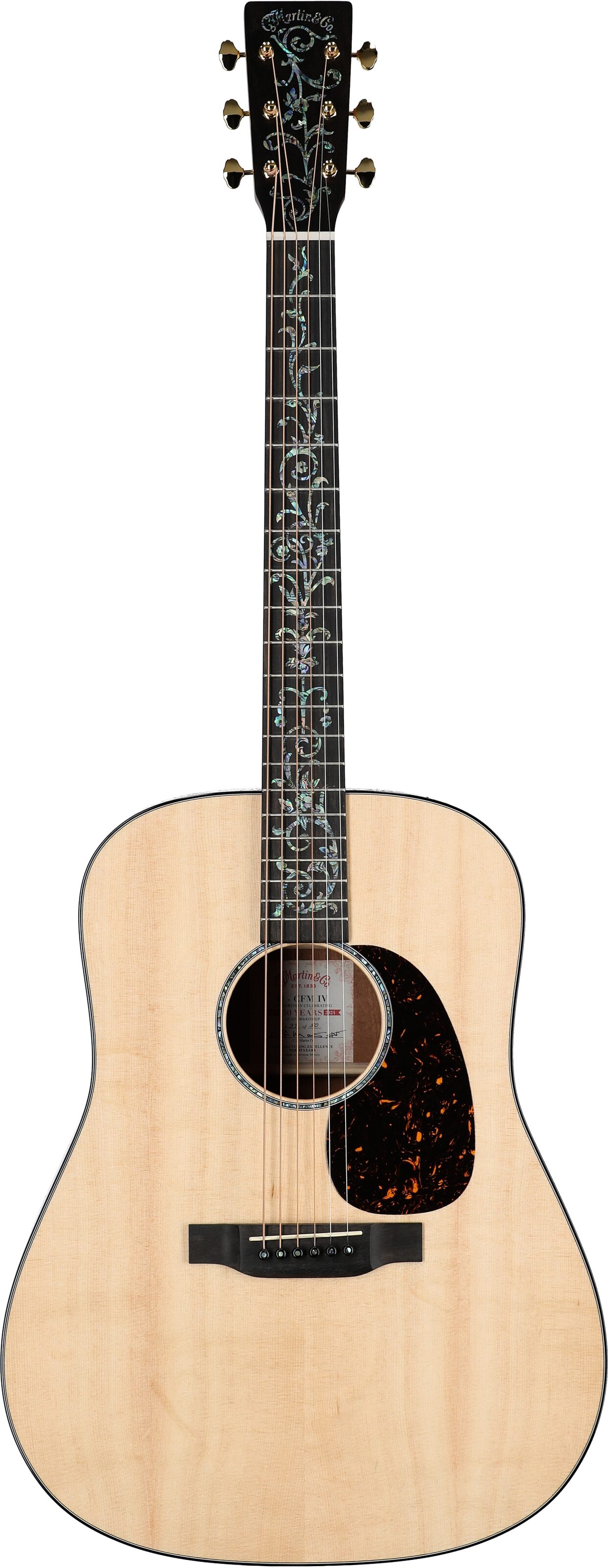 Martin D-CFM IV 50th Anniversary Acoustic-Electric Guitar (with Case) 2 Martin D-CFM IV 50th Anniversary Acoustic-Electric Guitar (with Case)