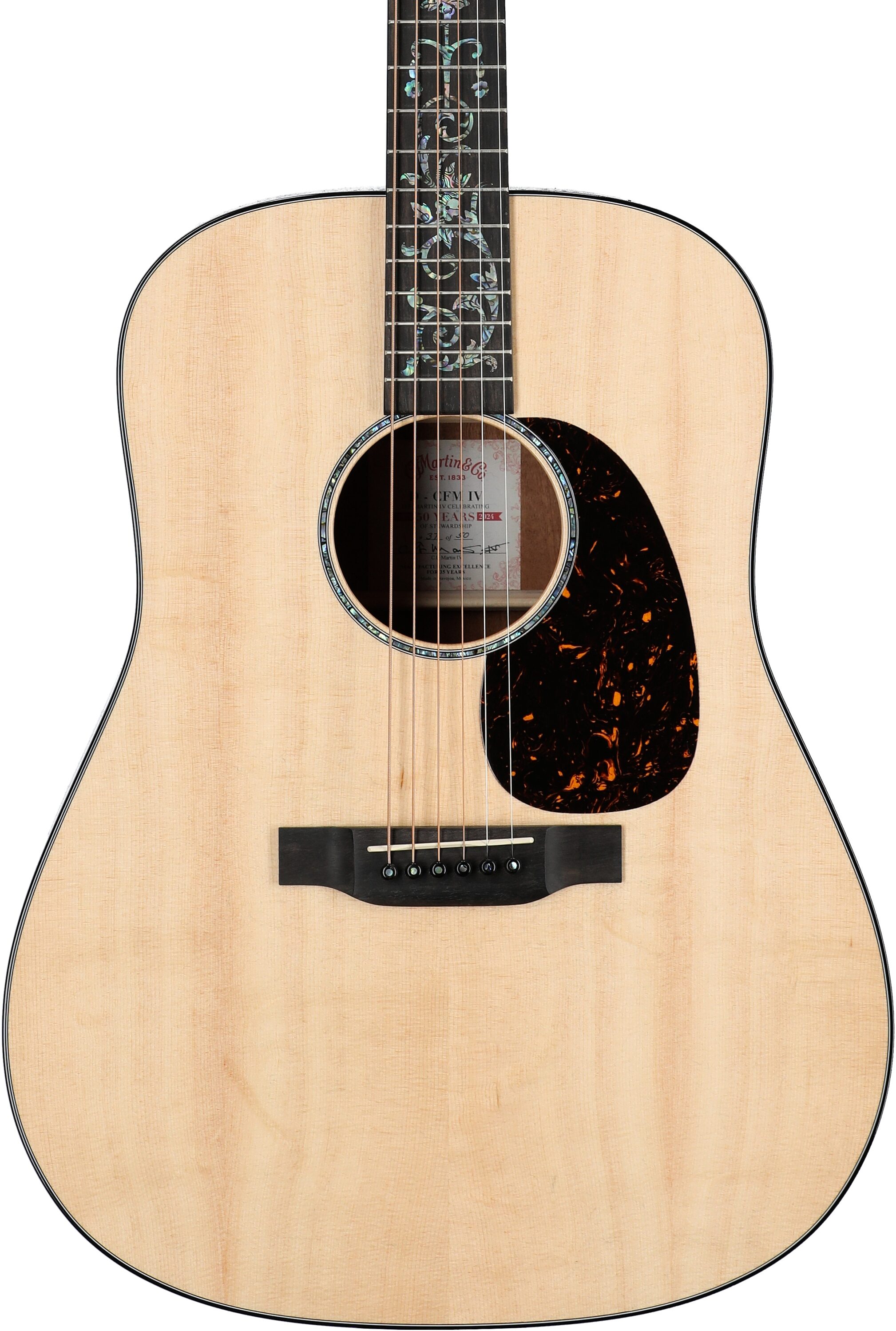 Martin D-CFM IV 50th Anniversary Acoustic-Electric Guitar (with Case) 5 Martin D-CFM IV 50th Anniversary Acoustic-Electric Guitar (with Case)