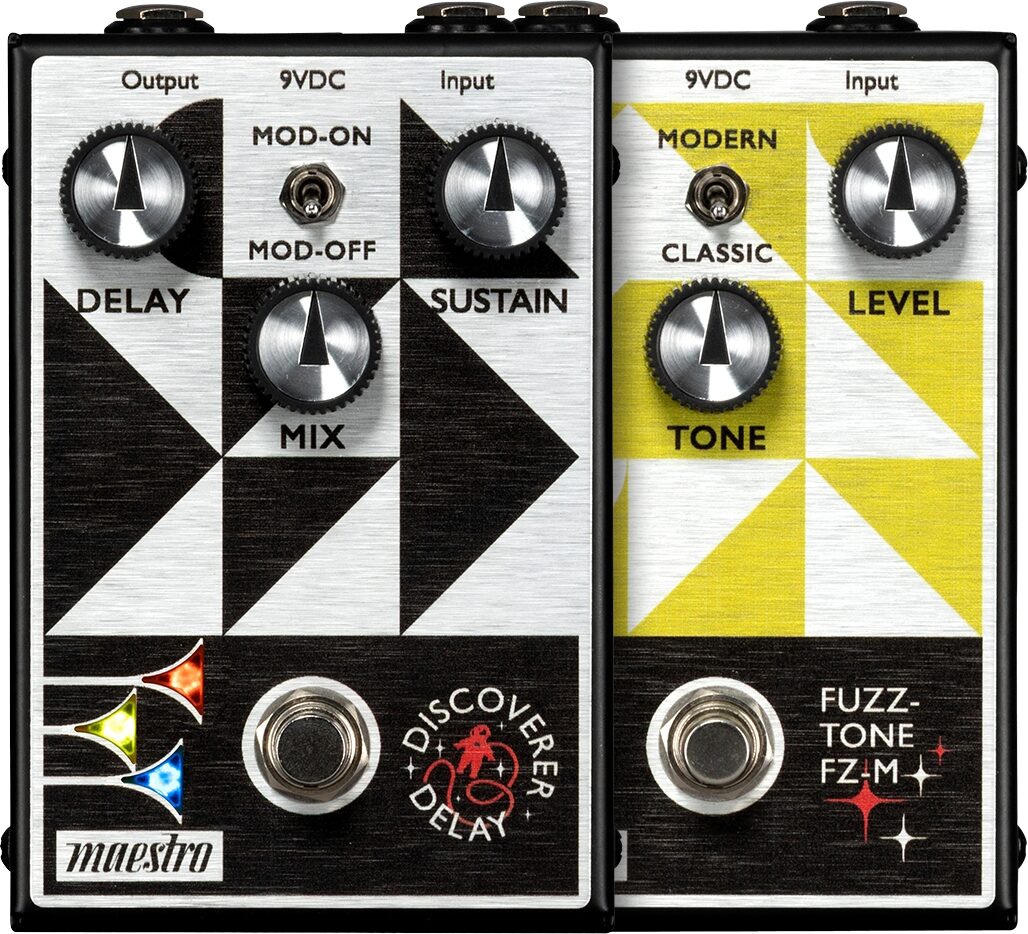 Maestro Fuzz-Tone FZ-M and Discoverer Delay Pedal Bundle 1 Maestro Fuzz-Tone FZ-M and Discoverer Delay Pedal Bundle