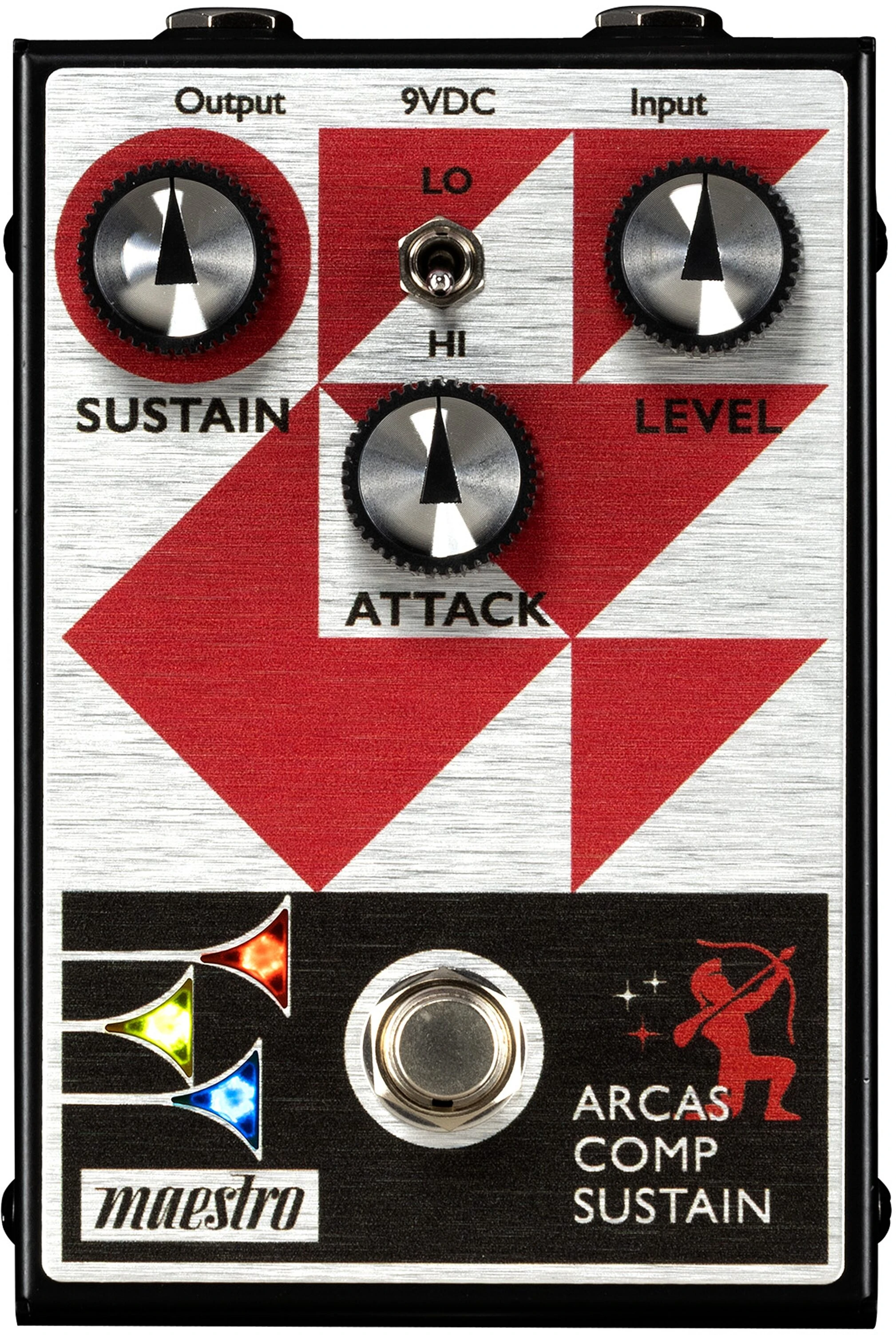 Maestro Arcas Compressor Sustainer Pedal 1 Maestro Arcas Compressor Sustainer Pedal