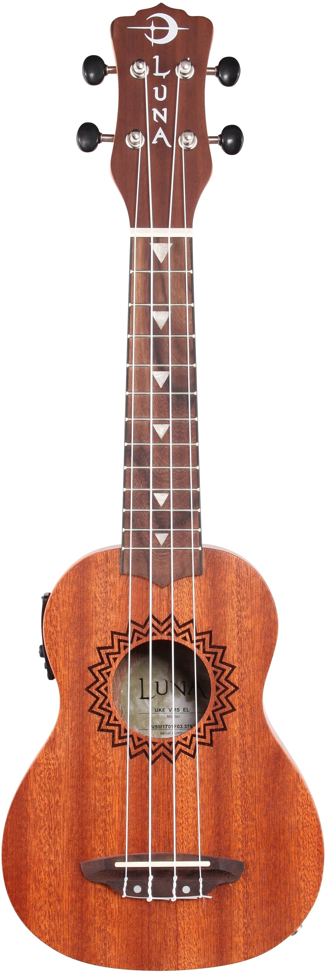 Luna Soprano Vintage Mahogany Ukulele 2 Luna Soprano Vintage Mahogany Ukulele