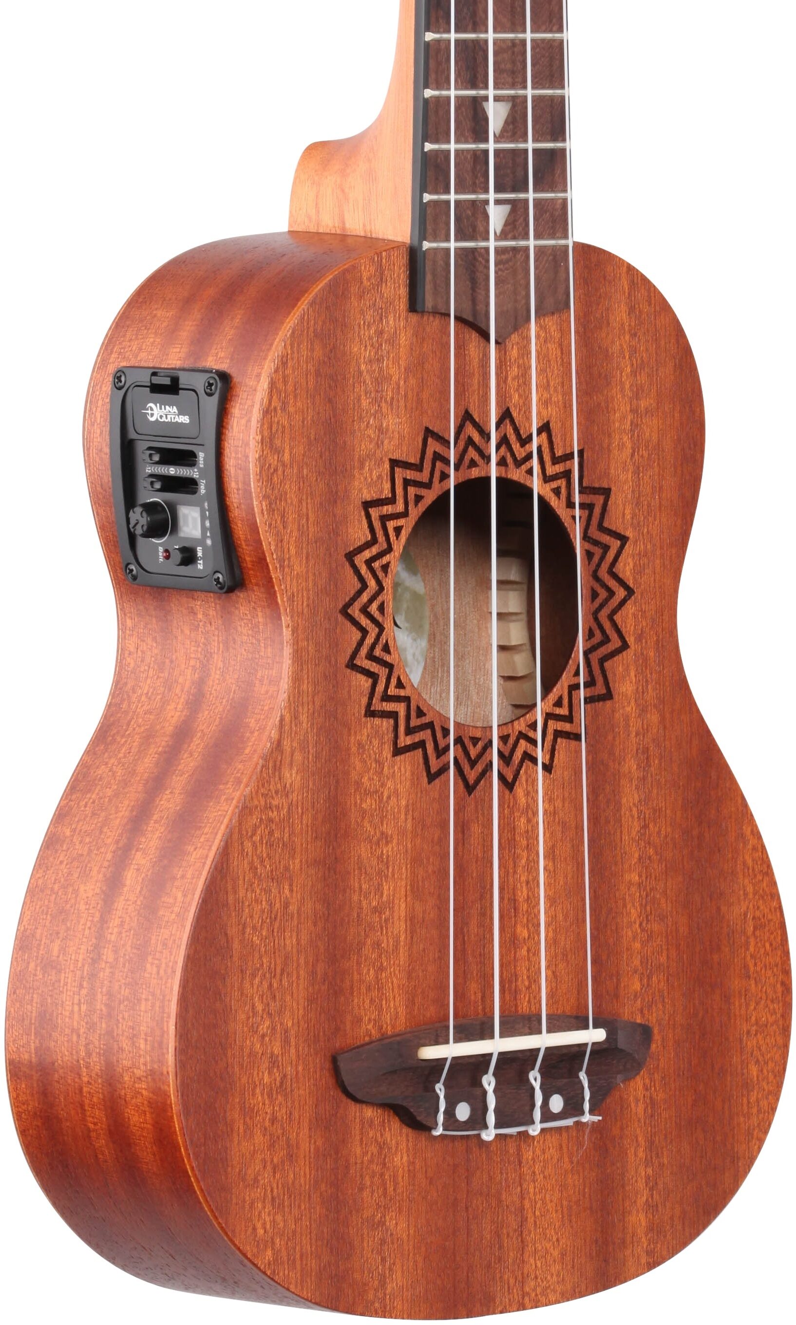 Luna Soprano Vintage Mahogany Ukulele