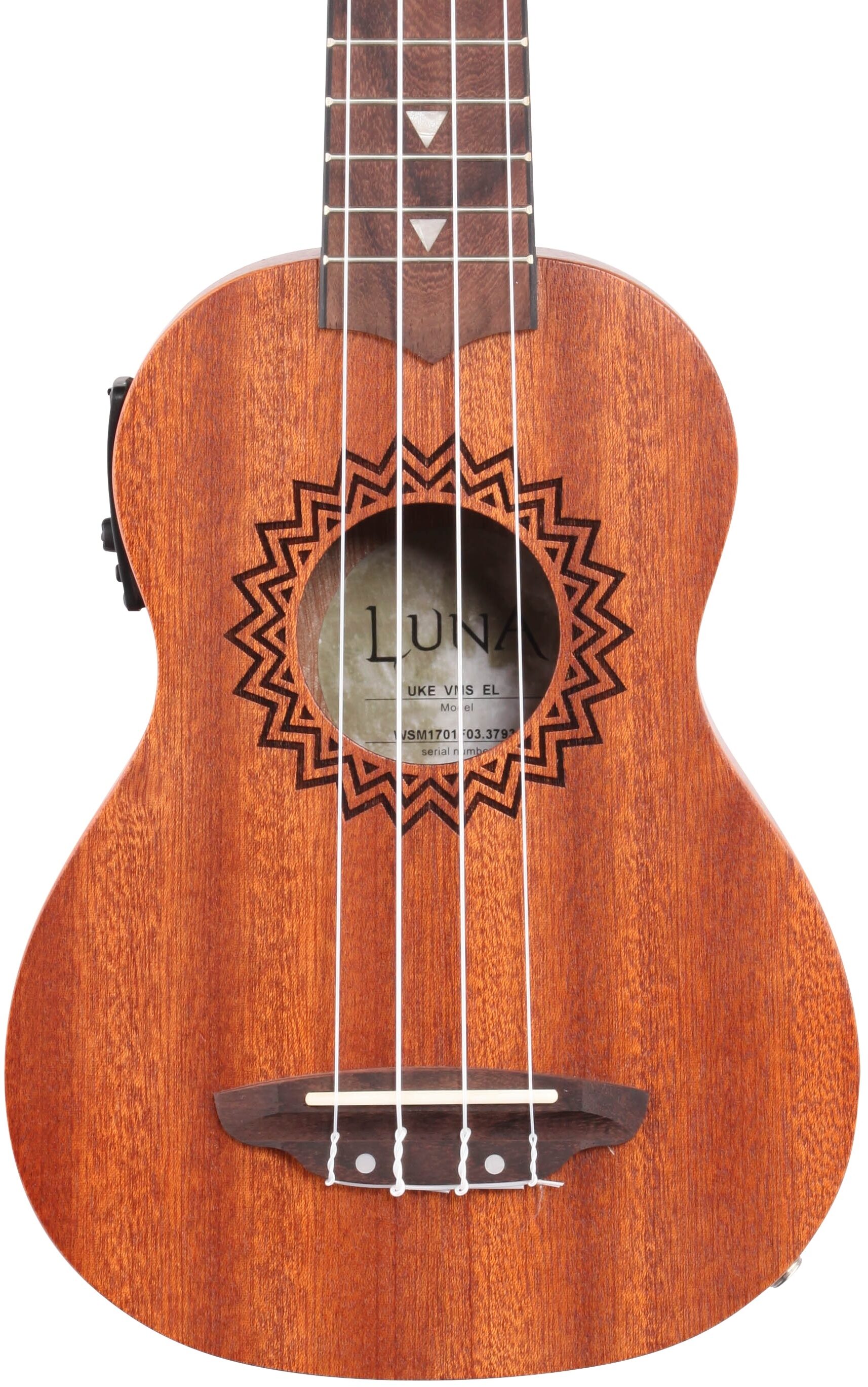 Luna Soprano Vintage Mahogany Ukulele 5 Luna Soprano Vintage Mahogany Ukulele