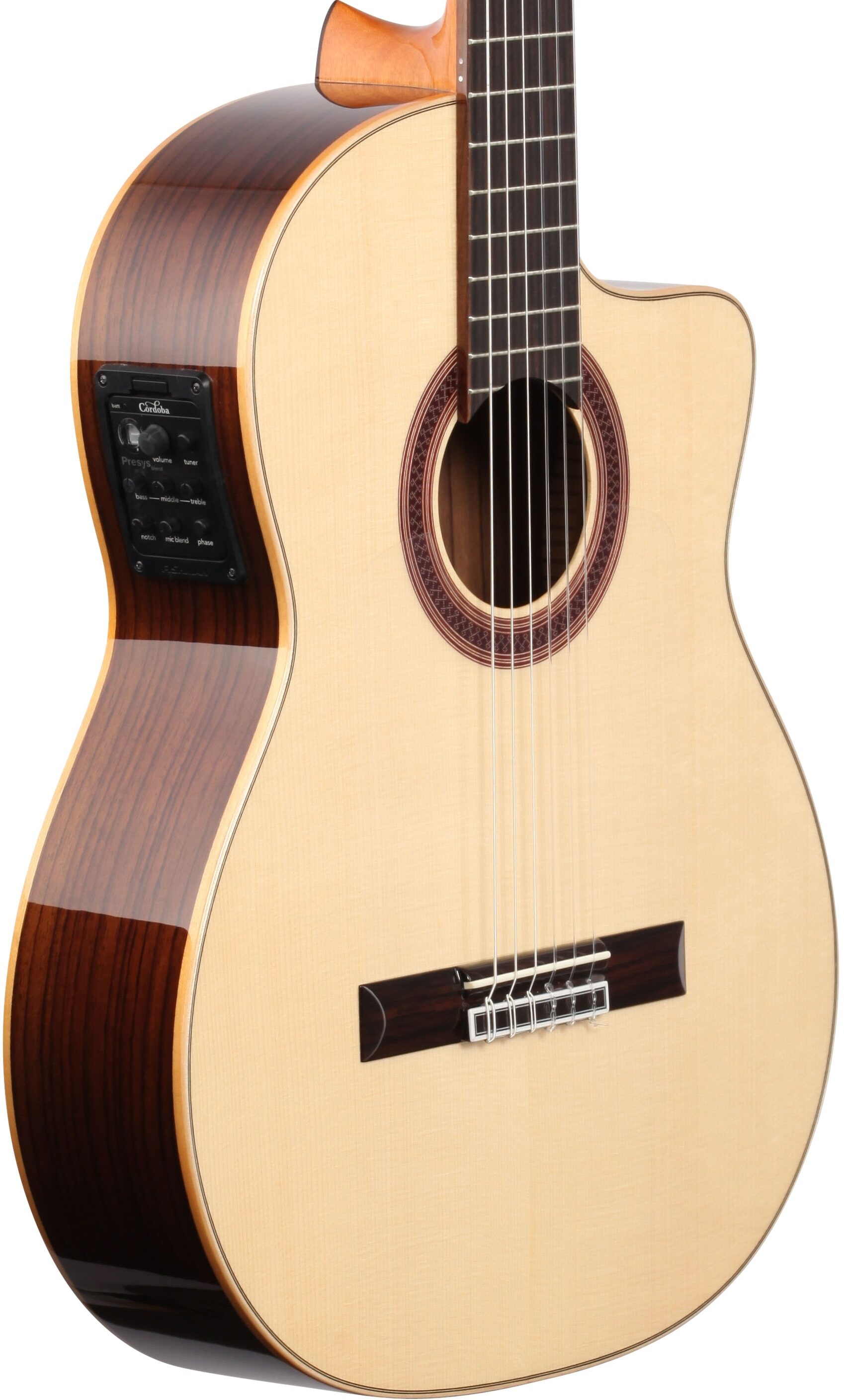 Cordoba GK Studio Negra Flamenco Classical Acoustic-Electric Guitar
