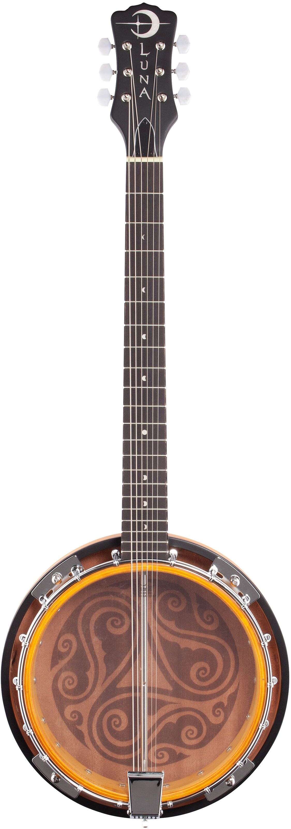 Luna Celtic Banjo, 6-String 2 Luna Celtic Banjo, 6-String