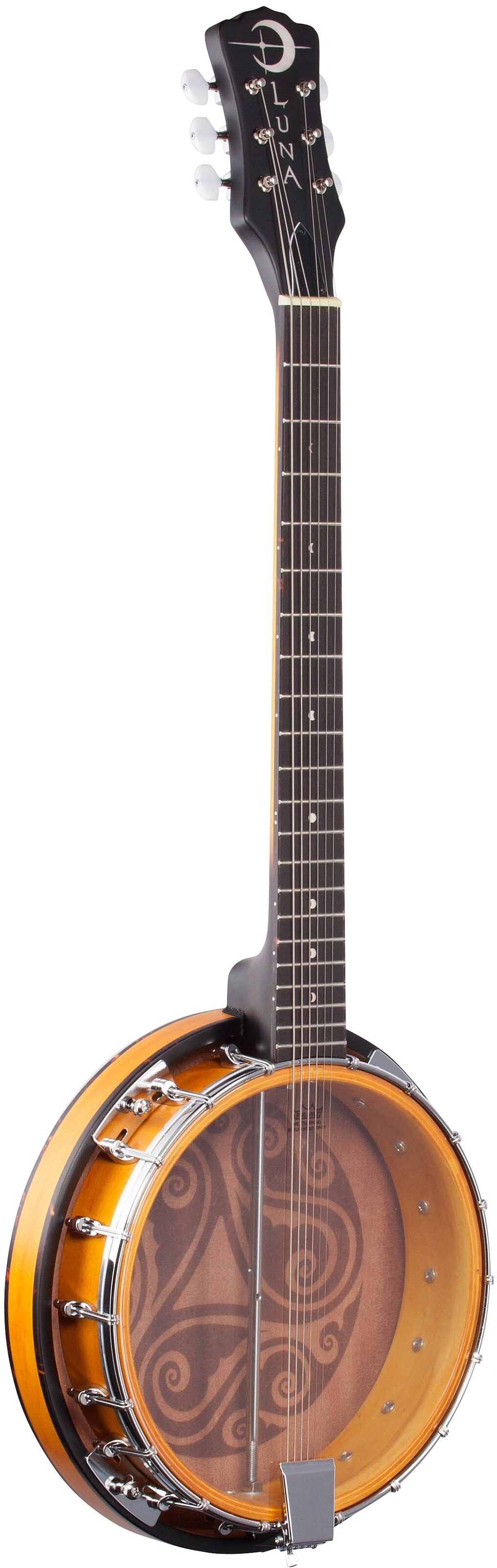Luna Celtic Banjo, 6-String 6 Luna Celtic Banjo, 6-String