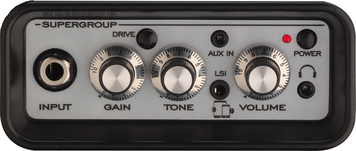 Laney Mini-SuperG Supergroup Guitar Combo Amplifier (3 Watts) 2 Laney Mini-SuperG Supergroup Guitar Combo Amplifier (3 Watts)