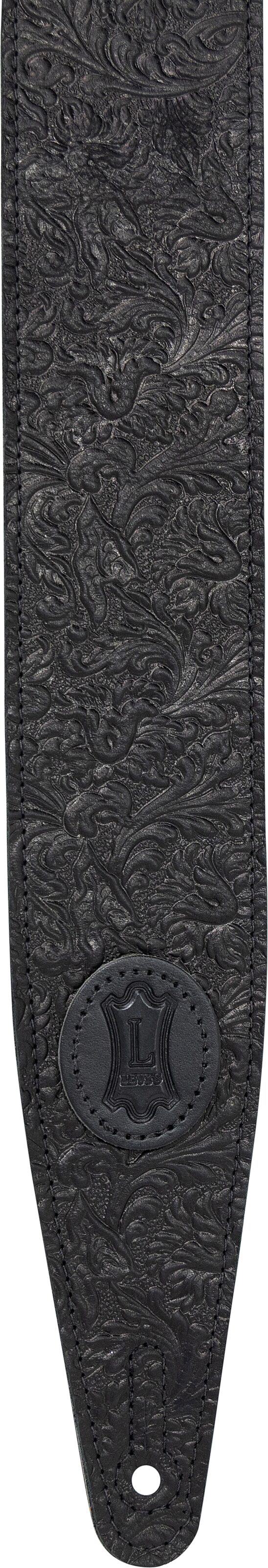 Levy's M317FCL Florentine Leather Guitar Strap 3 Levy's M317FCL Florentine Leather Guitar Strap