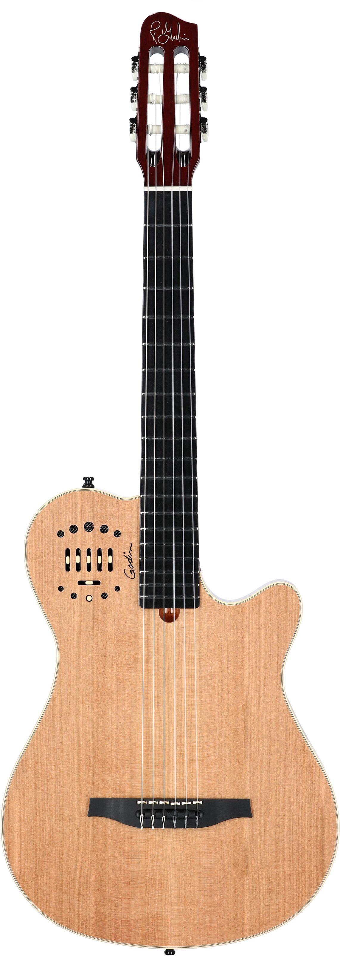 Godin Multiac Grand Concert Deluxe Classical Acoustic-Electric Guitar (with Gig Bag) 2 Godin Multiac Grand Concert Deluxe Classical Acoustic-Electric Guitar (with Gig Bag)