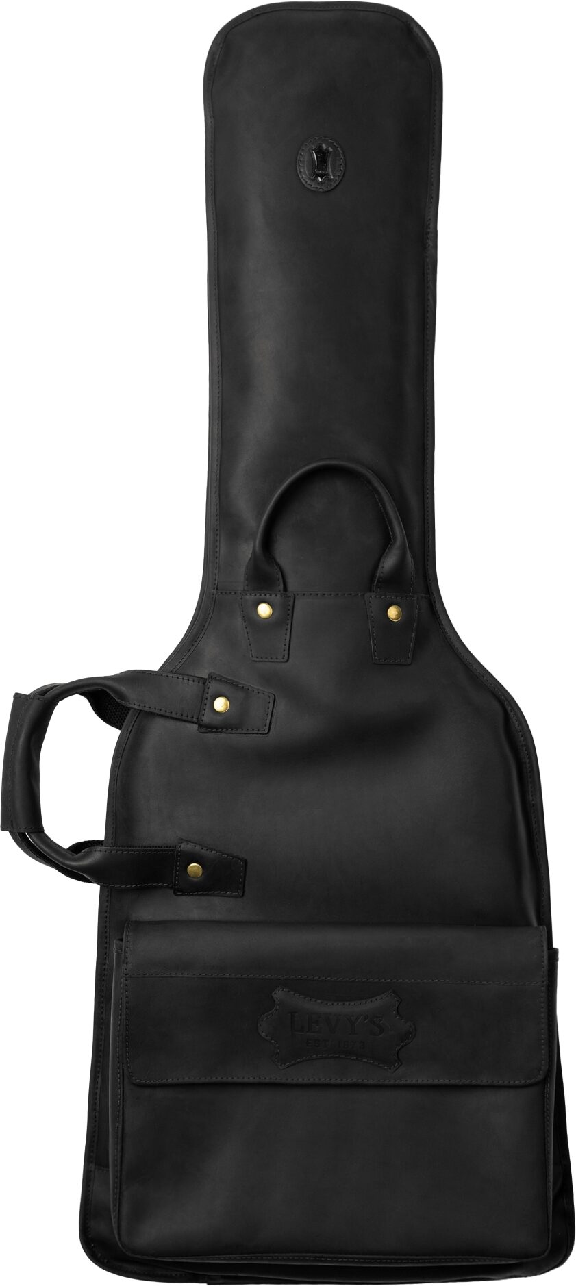 Levy's LM18CH Leather Electric Guitar Bag 1 Levy's LM18CH Leather Electric Guitar Bag