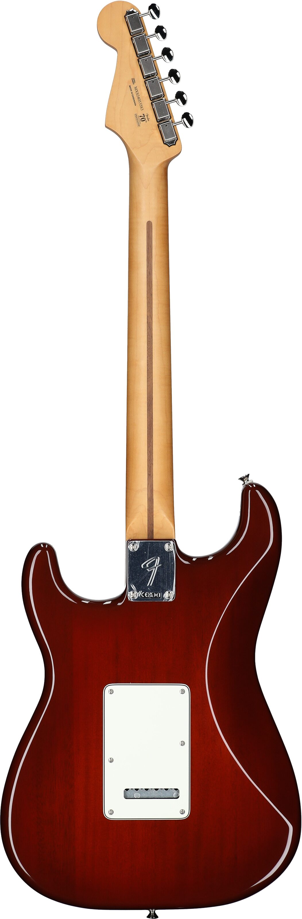Fender Player II Stratocaster HSS Chambered Mahogany Electric Guitar 4 Fender Player II Stratocaster HSS Chambered Mahogany Electric Guitar