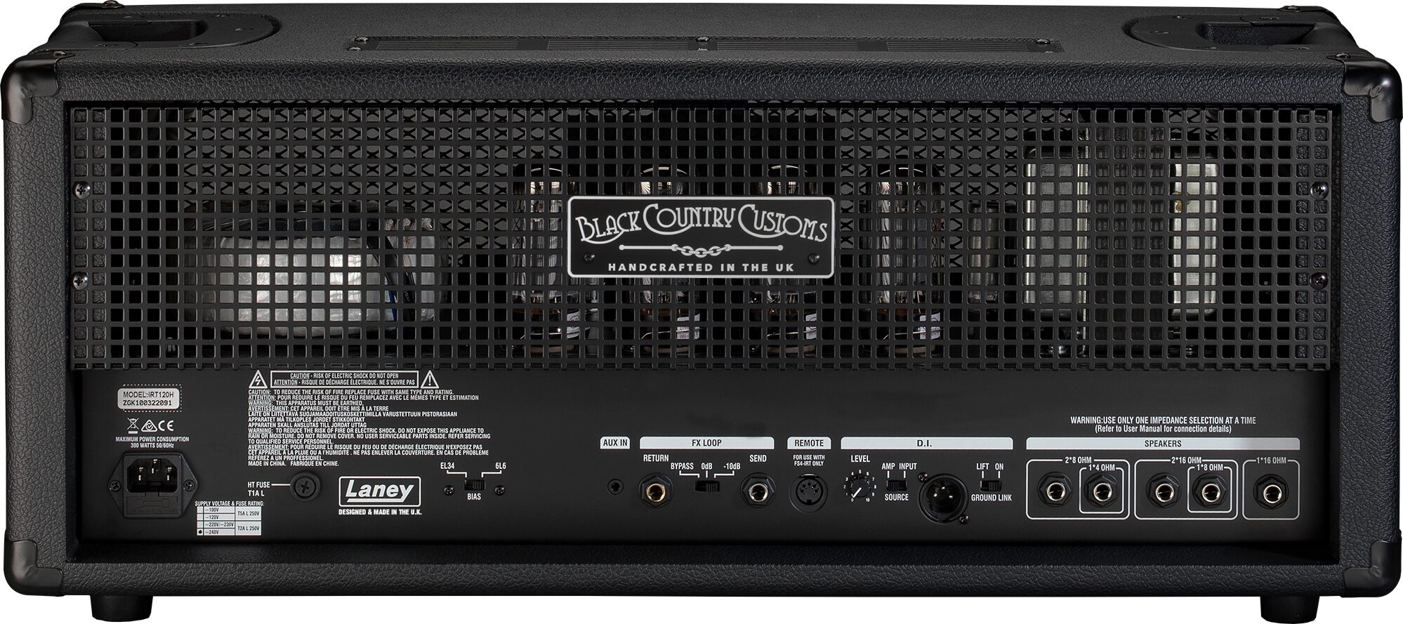 Laney BCC-IRT120H Guitar Amplifier Head 3 Laney BCC-IRT120H Guitar Amplifier Head
