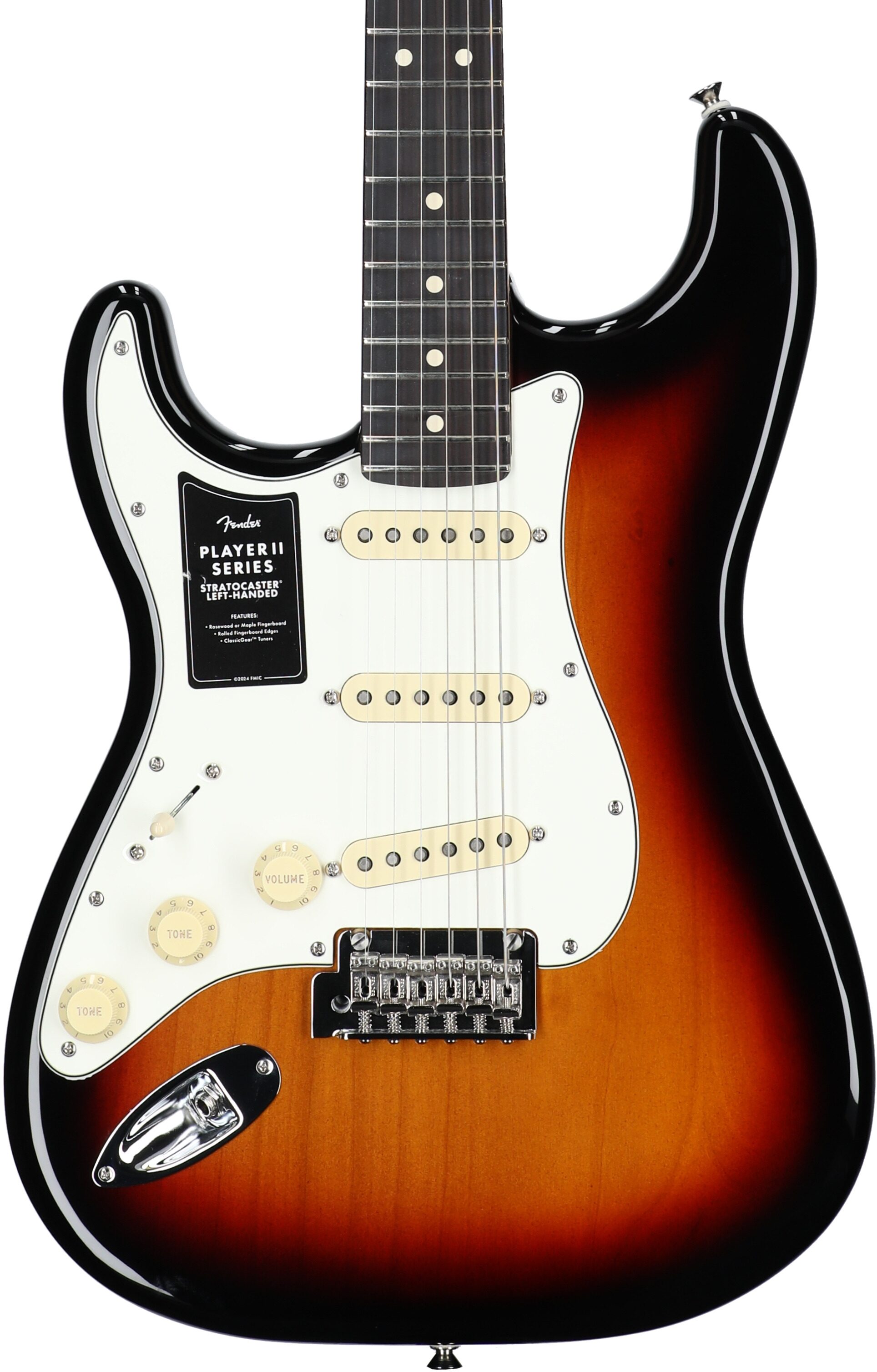 Fender Player II Stratocaster Electric Guitar, Left-Handed (with Rosewood Fingerboard) 5 Fender Player II Stratocaster Electric Guitar, Left-Handed (with Rosewood Fingerboard)