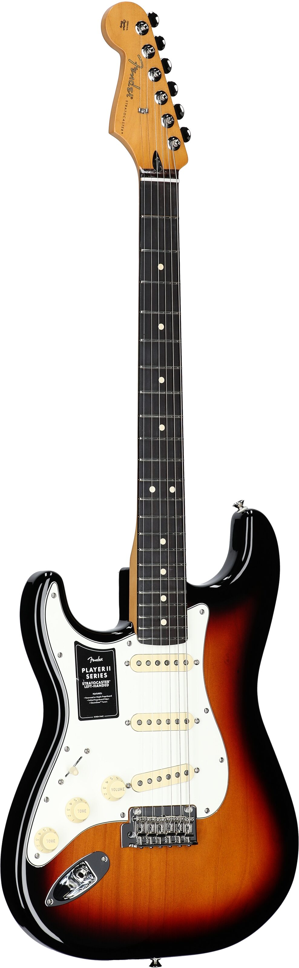Fender Player II Stratocaster Electric Guitar, Left-Handed (with Rosewood Fingerboard) 6 Fender Player II Stratocaster Electric Guitar, Left-Handed (with Rosewood Fingerboard)