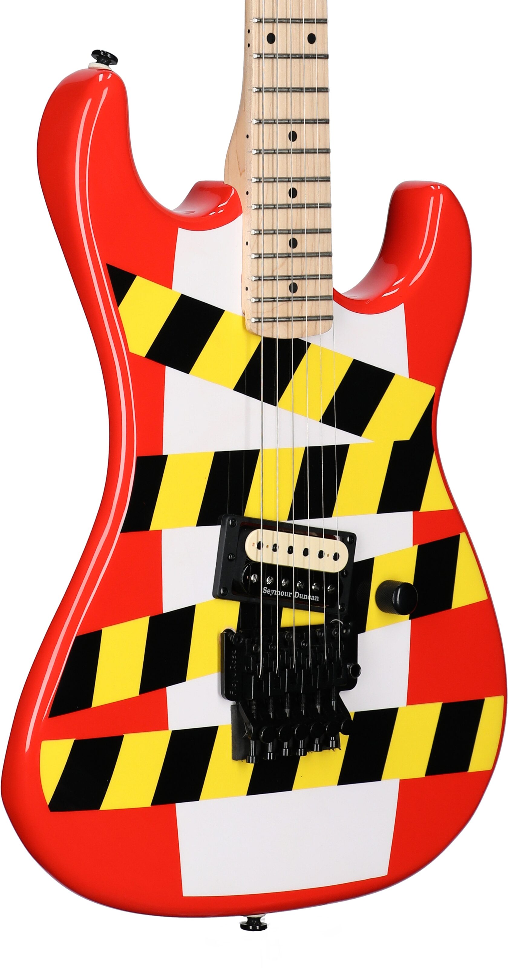 Kramer Baretta Custom Graphics Danger Zone Electric Guitar (with Gig Bag) 3 Kramer Baretta Custom Graphics Danger Zone Electric Guitar (with Gig Bag)