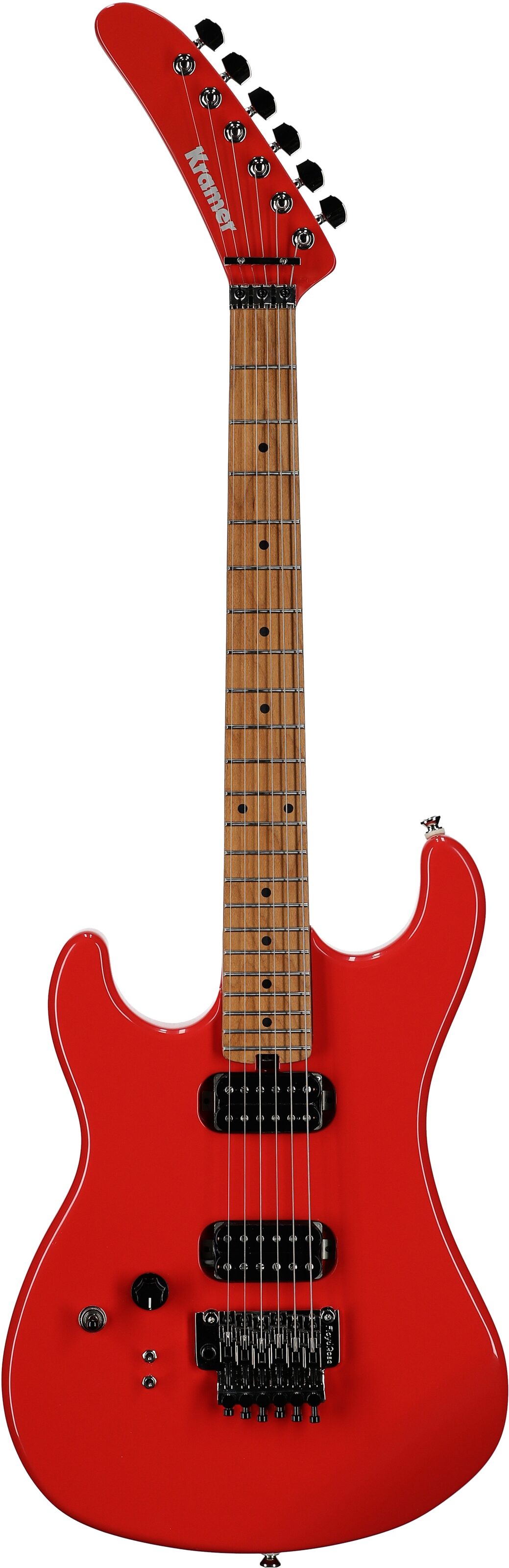 Kramer 84 HH FR Electric Guitar, Left-Handed, Maple Fingerboard (with Gig Bag) 2 Kramer 84 HH FR Electric Guitar, Left-Handed, Maple Fingerboard (with Gig Bag)