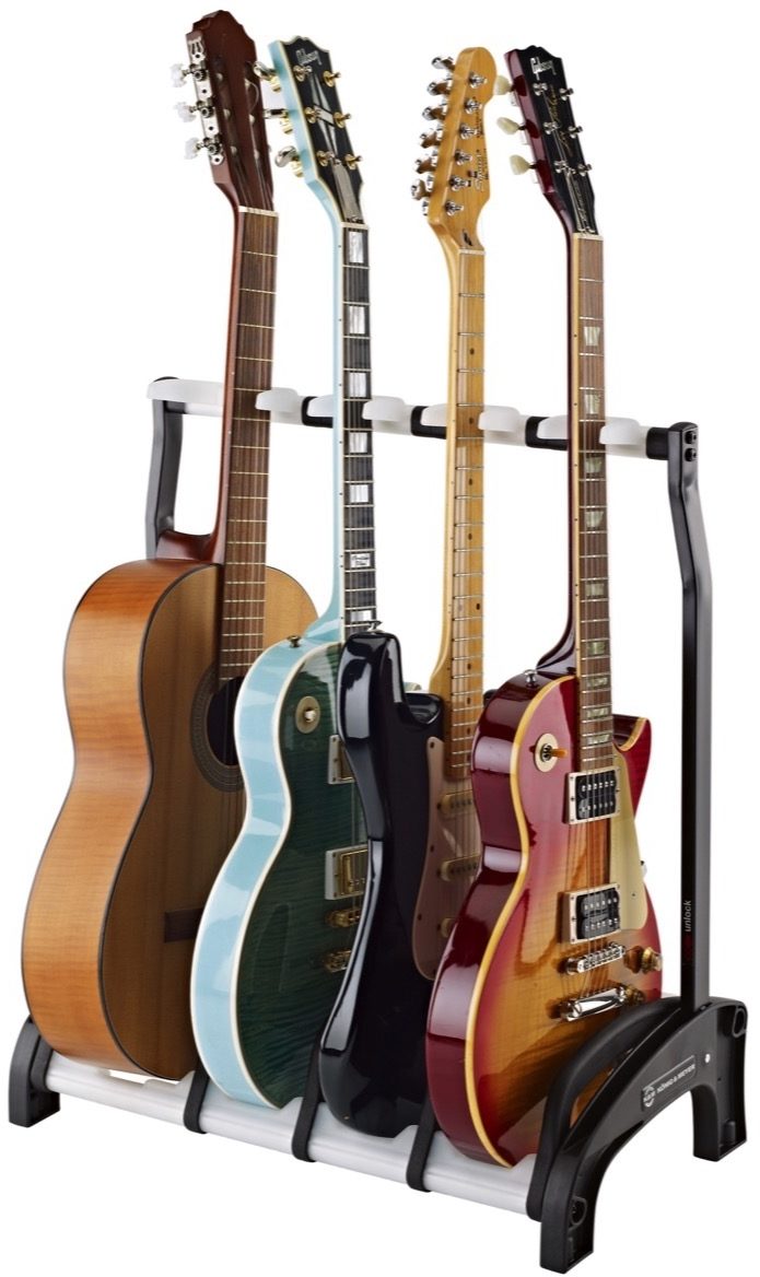 K&M Guardian 3 Plus 1 Multi-Guitar Stand 2 K&M Guardian 3 Plus 1 Multi-Guitar Stand