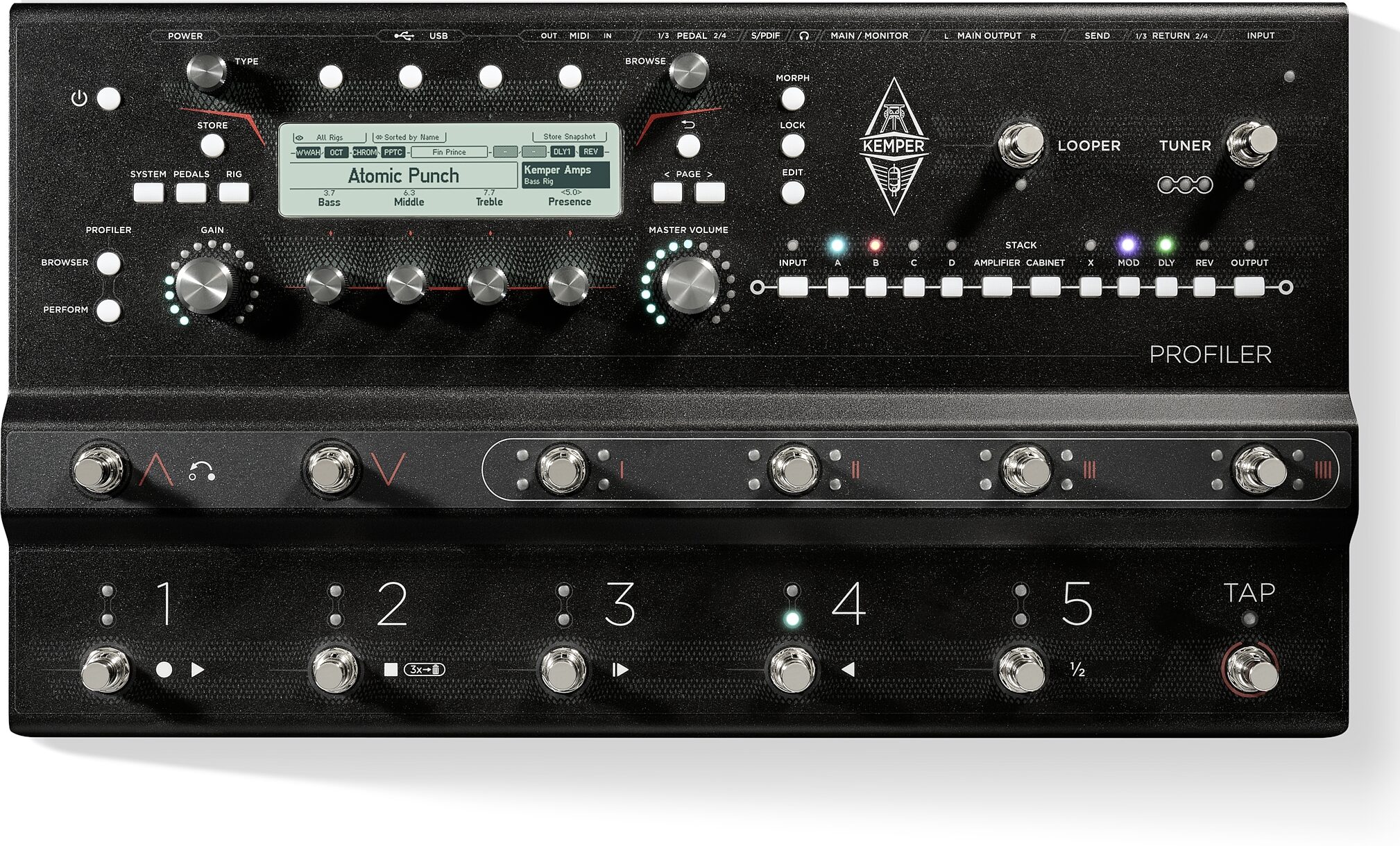 Kemper Profiler Stage MK2 Floorboard Amp Modeler 4 Kemper Profiler Stage MK2 Floorboard Amp Modeler