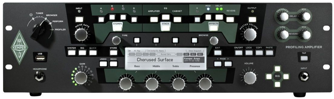 Kemper Profiler Rack Guitar Amplifier Modeler