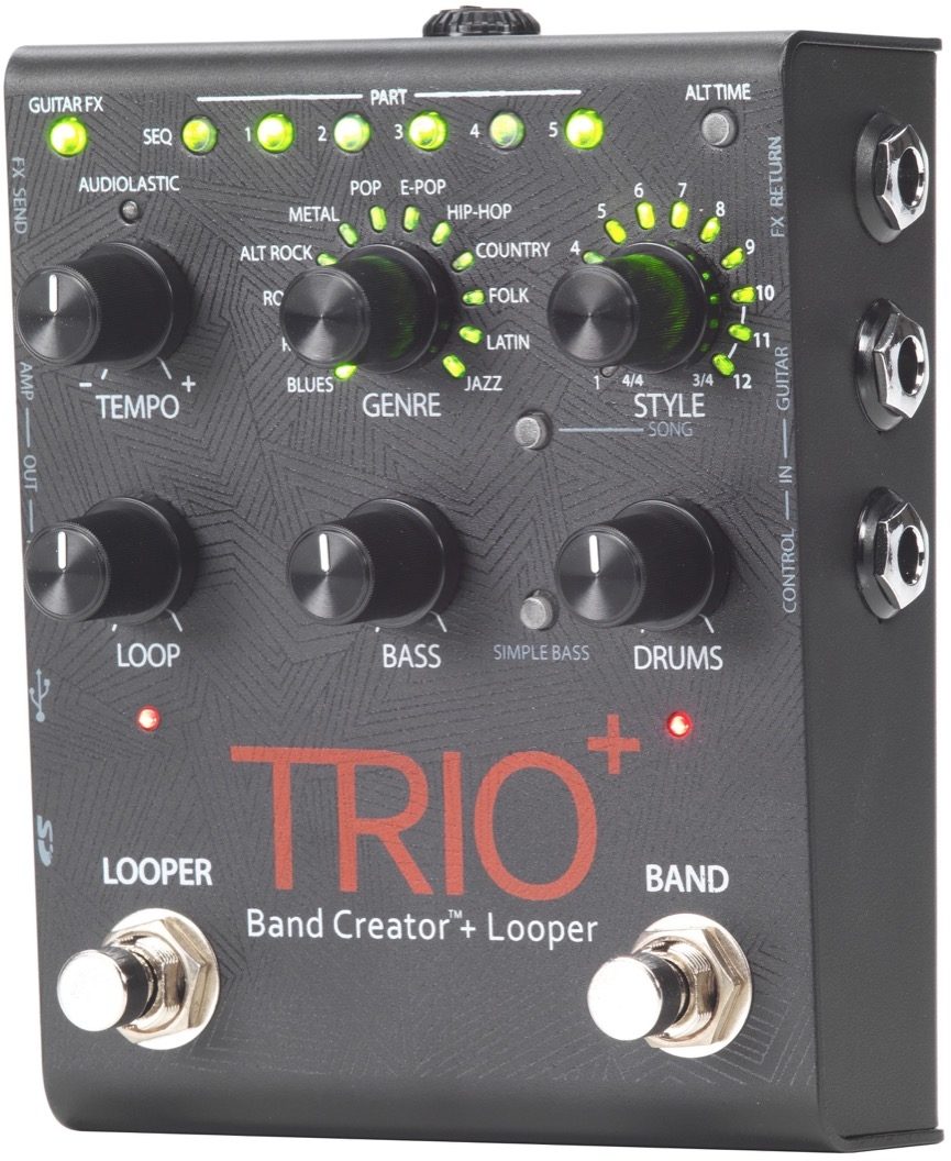 DigiTech Trio Plus Band Creator Pedal 7 DigiTech Trio Plus Band Creator Pedal