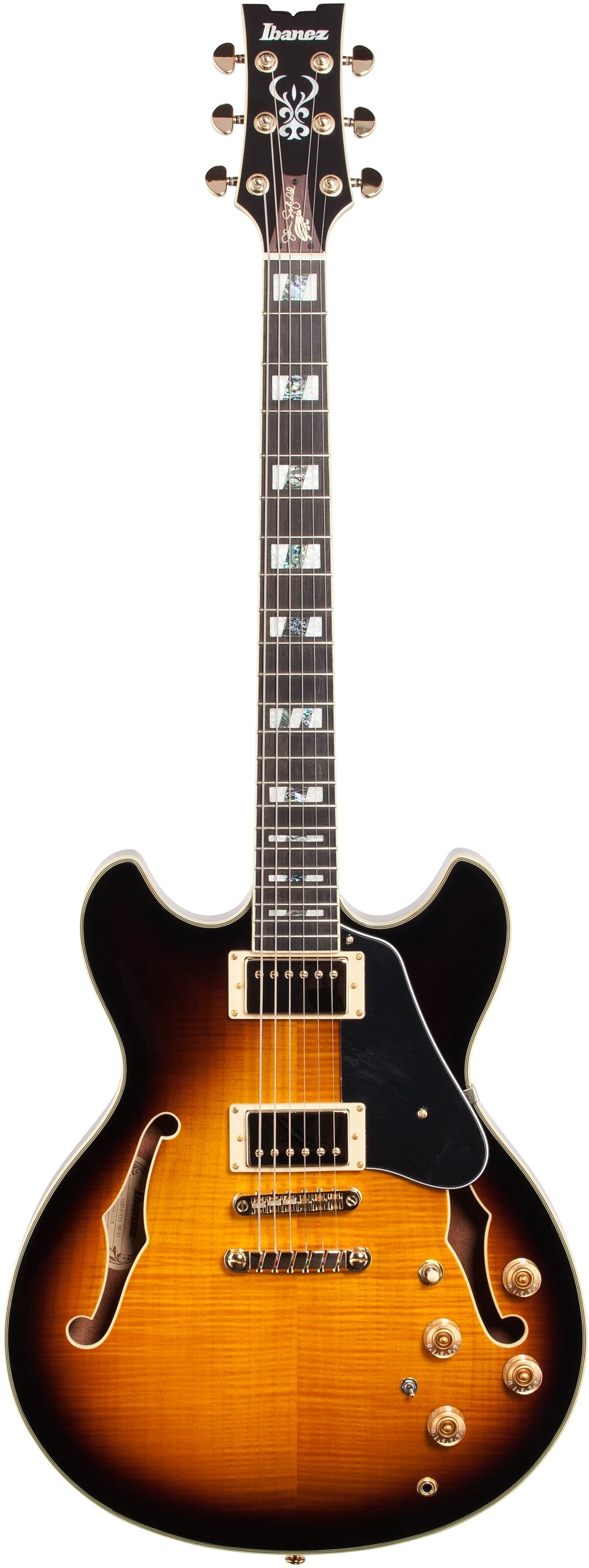 Ibanez JSM10 Semi-Hollowbody Electric Guitar (with Case) 2 Ibanez JSM10 Semi-Hollowbody Electric Guitar (with Case)