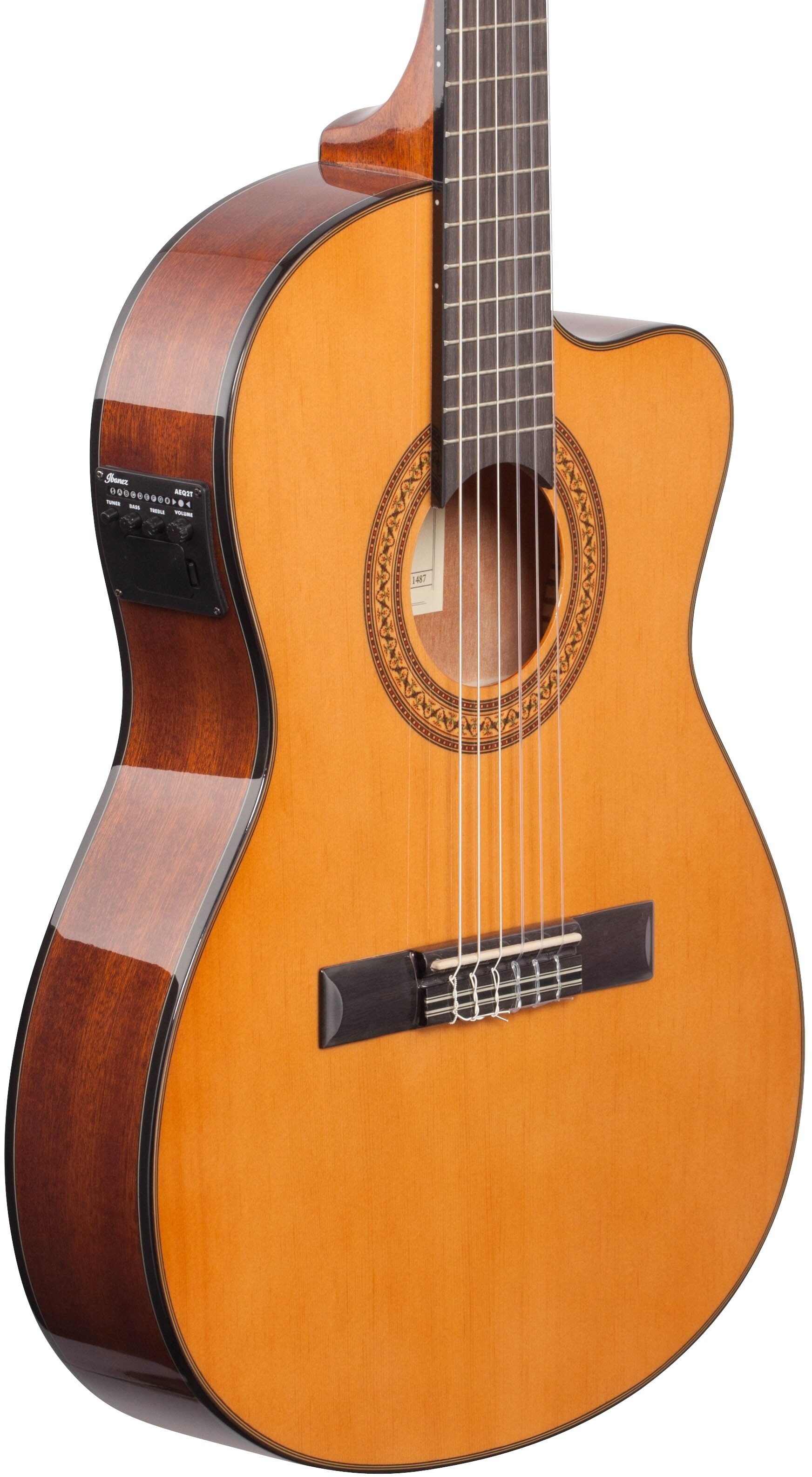 Ibanez GA5TCE Classical Cutaway Acoustic-Electric Guitar 3 Ibanez GA5TCE Classical Cutaway Acoustic-Electric Guitar