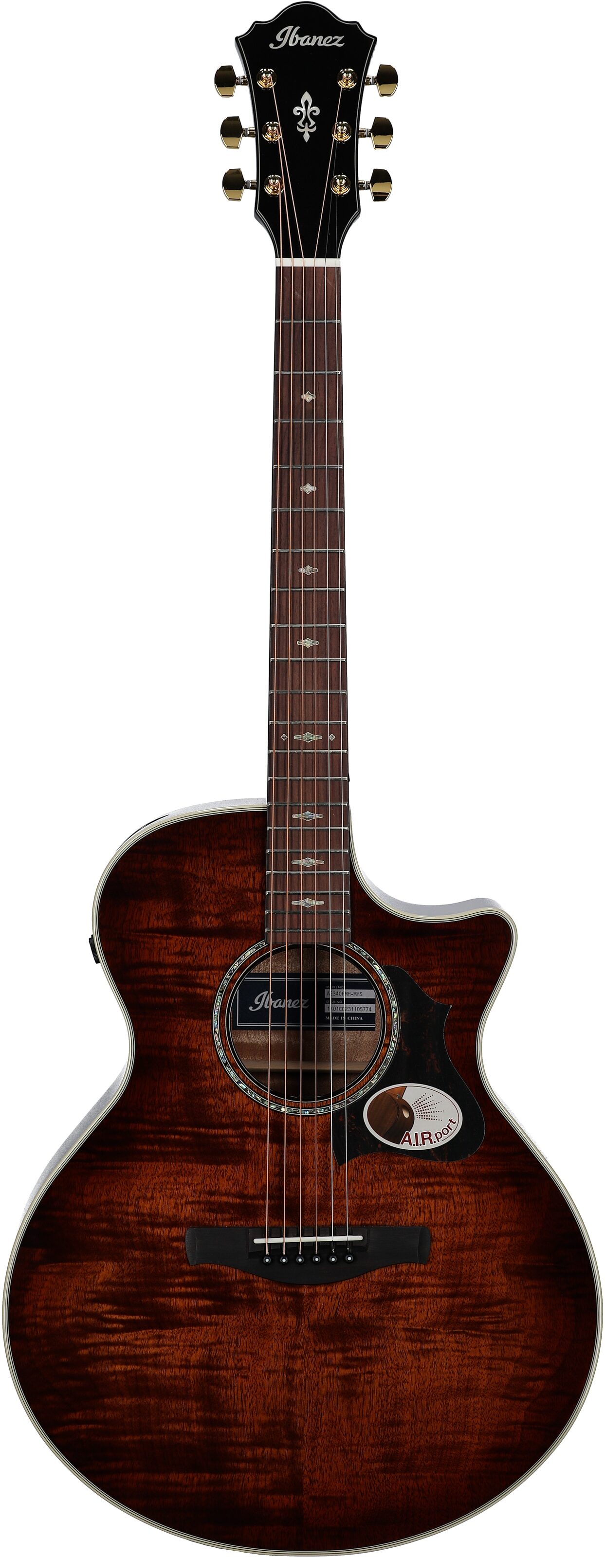 Ibanez AE340FMH Acoustic-Electric Guitar 2 Ibanez AE340FMH Acoustic-Electric Guitar